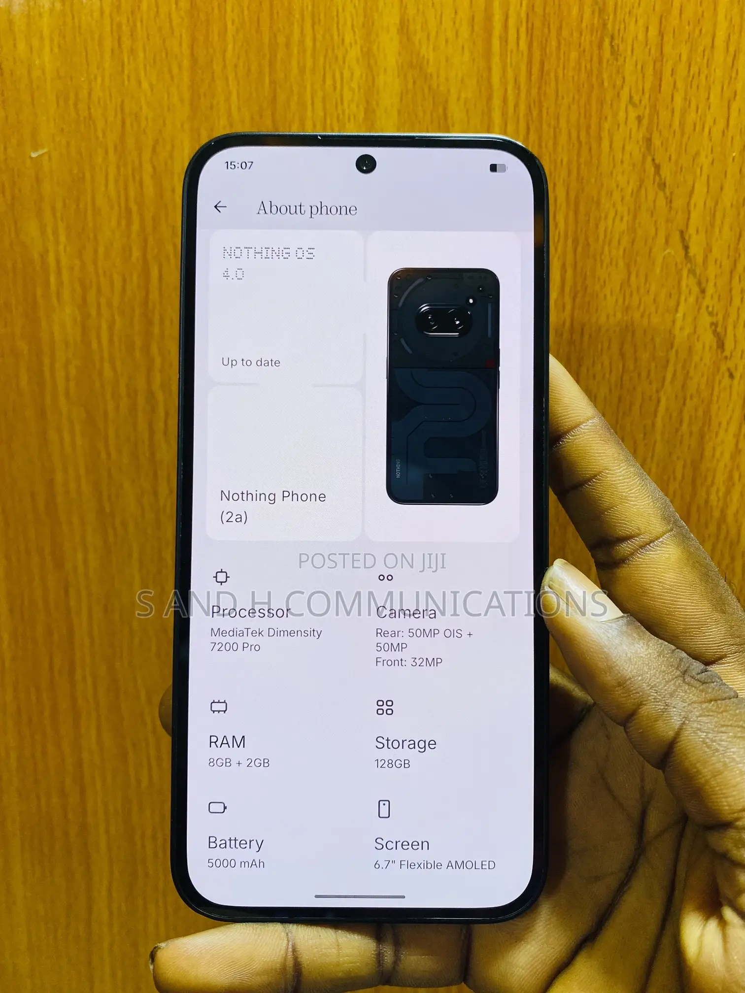 Nothing Phone 2a 128 GB Black