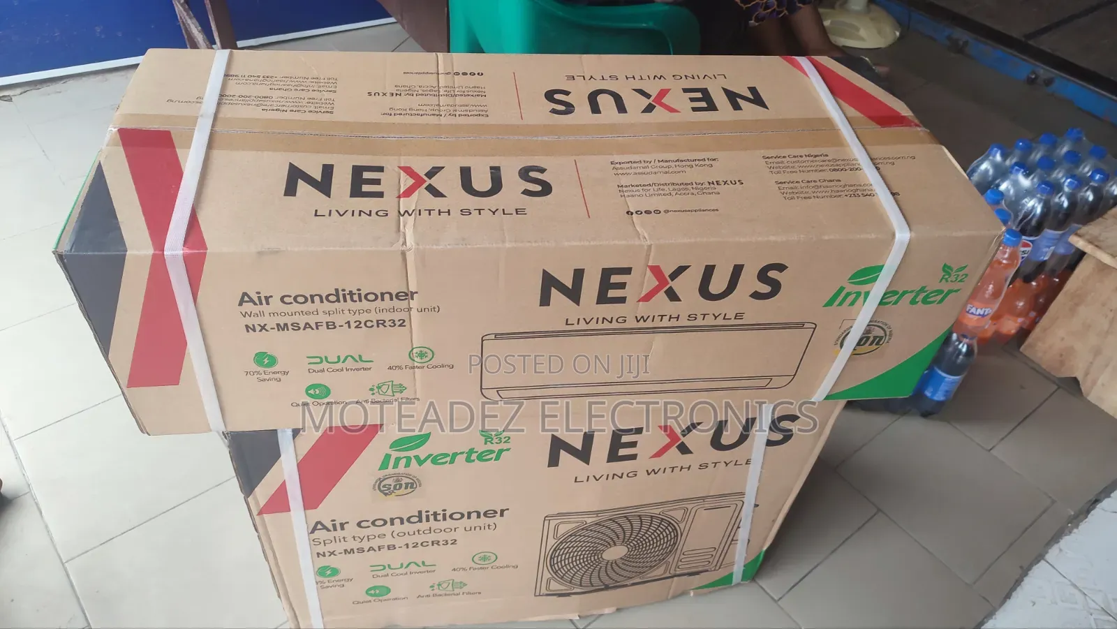 Nexus 1.5hp Inverter Copper Condenser Ac With Installation Kits