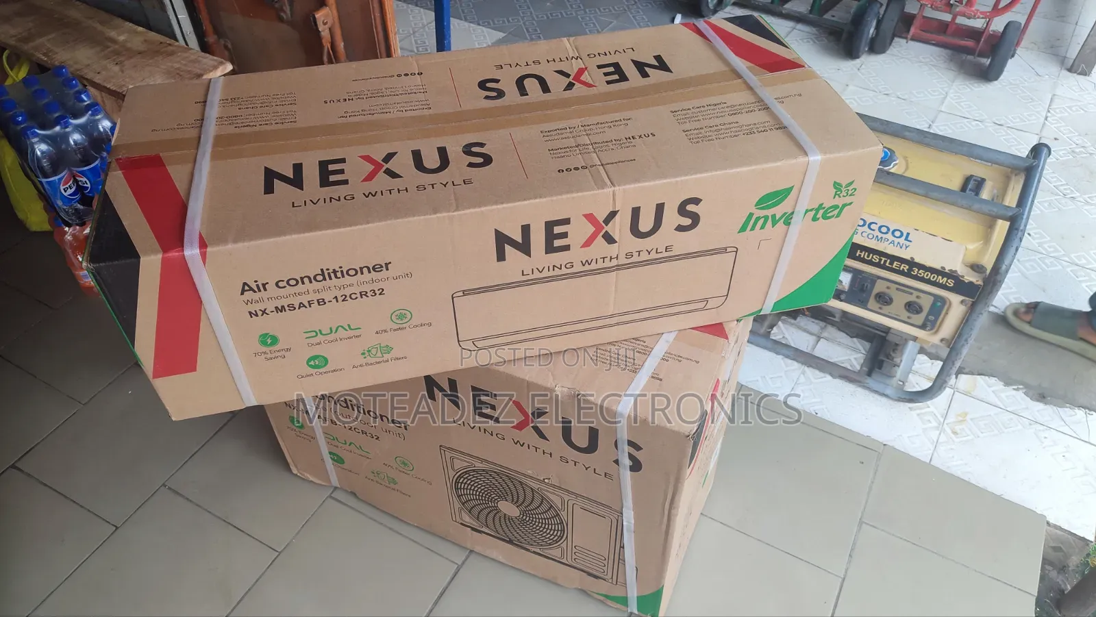 Nexus 1.5hp Inverter Copper Condenser Ac With Installation Kits