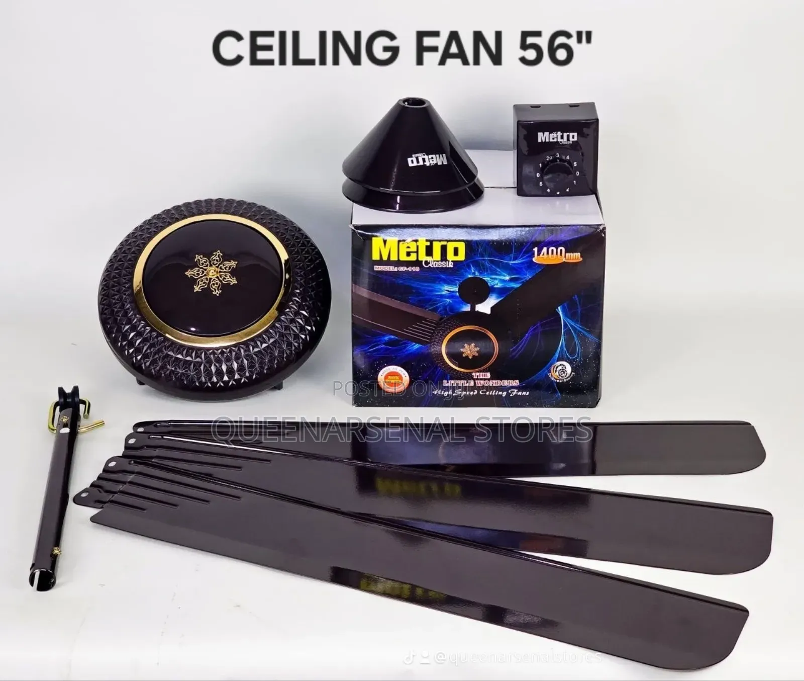 56" Metro Ceiling Fan