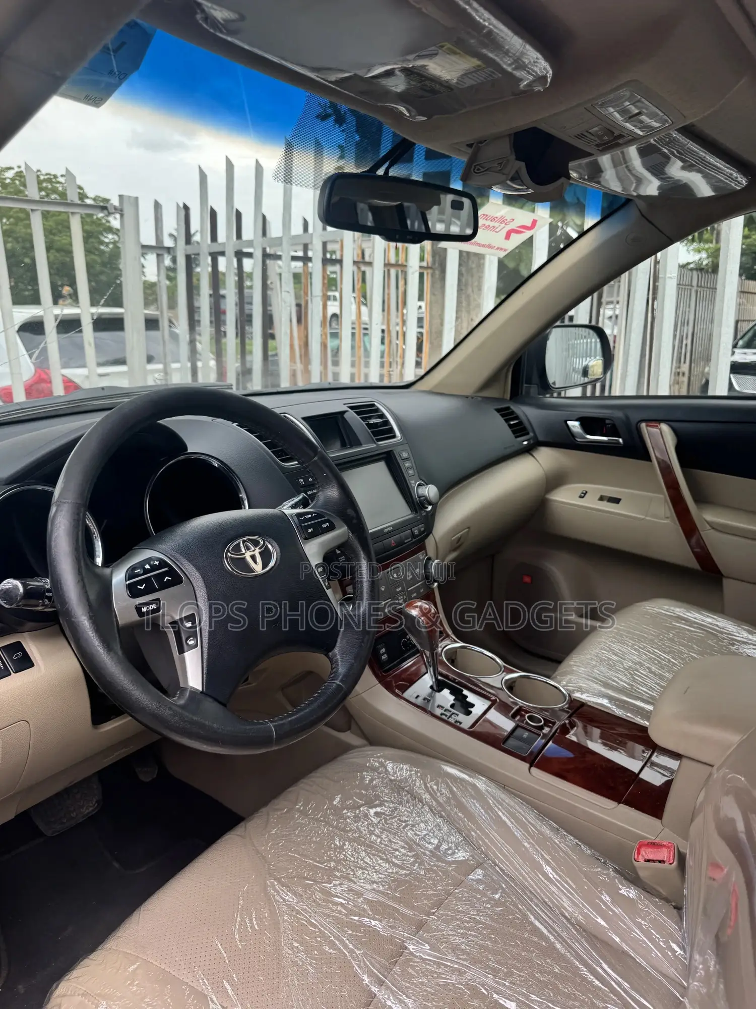 Toyota Highlander Limited 2012 Blue