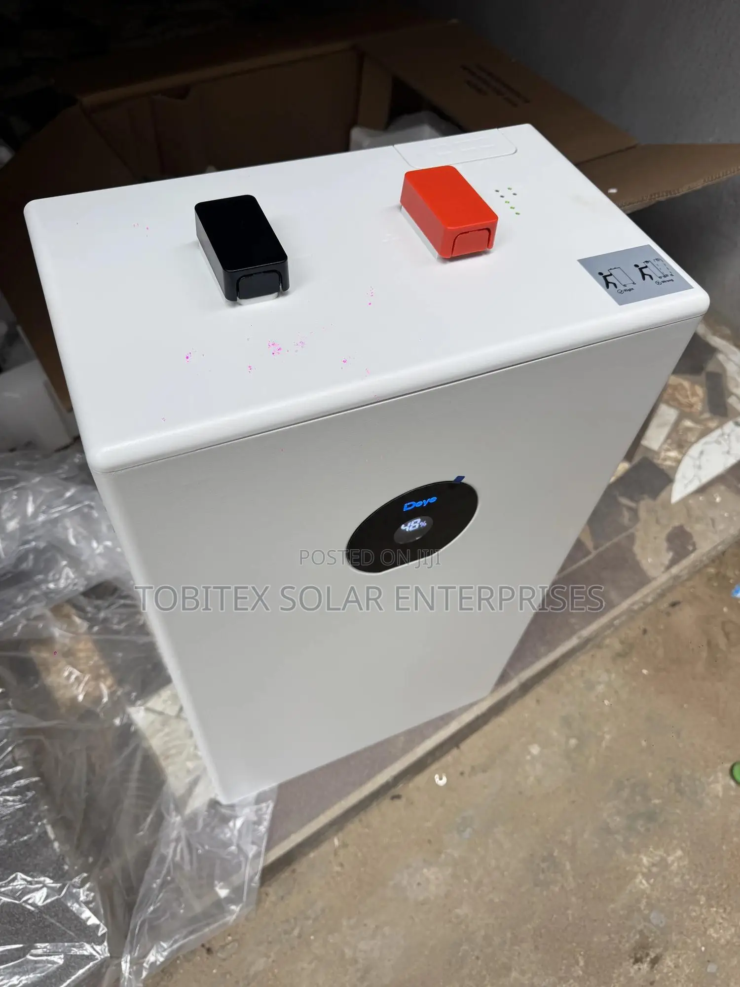 16kwh Deye Solar Lithium Ion Battery 51.2vols System