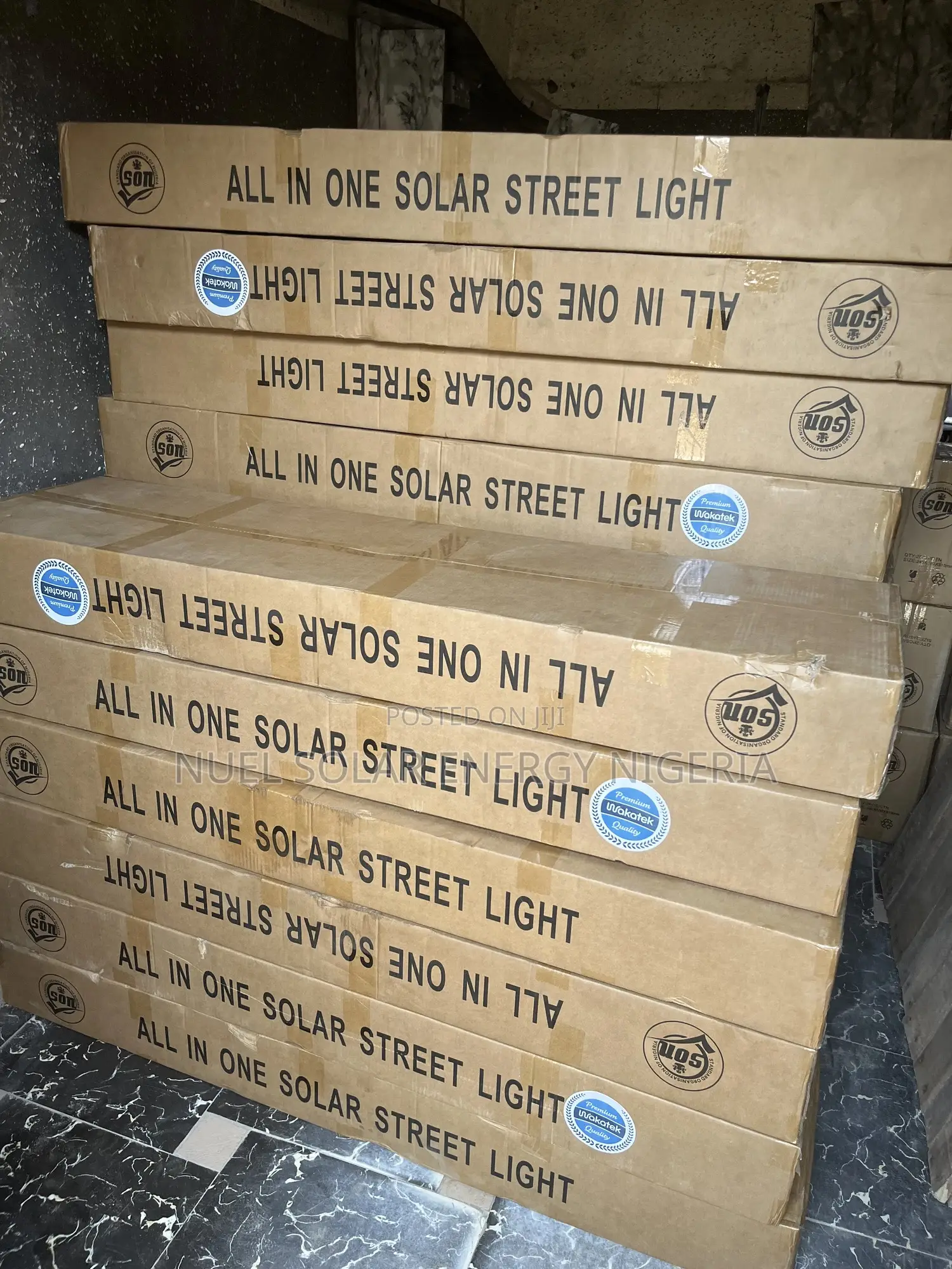 Wakatek 60w Solar Street Light