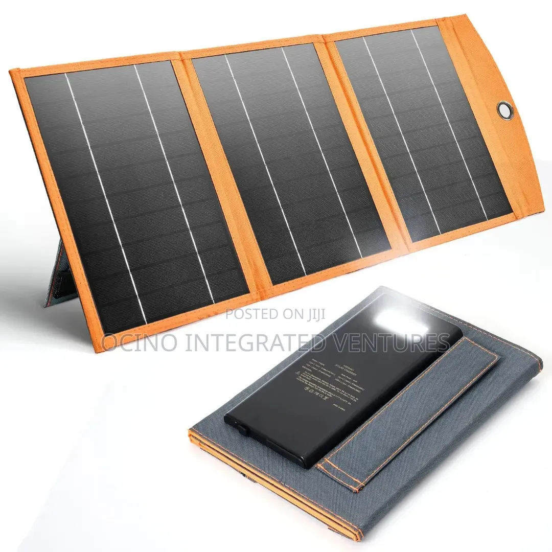 Outdoors,Camping,Travel Solar Foldable Power Bank