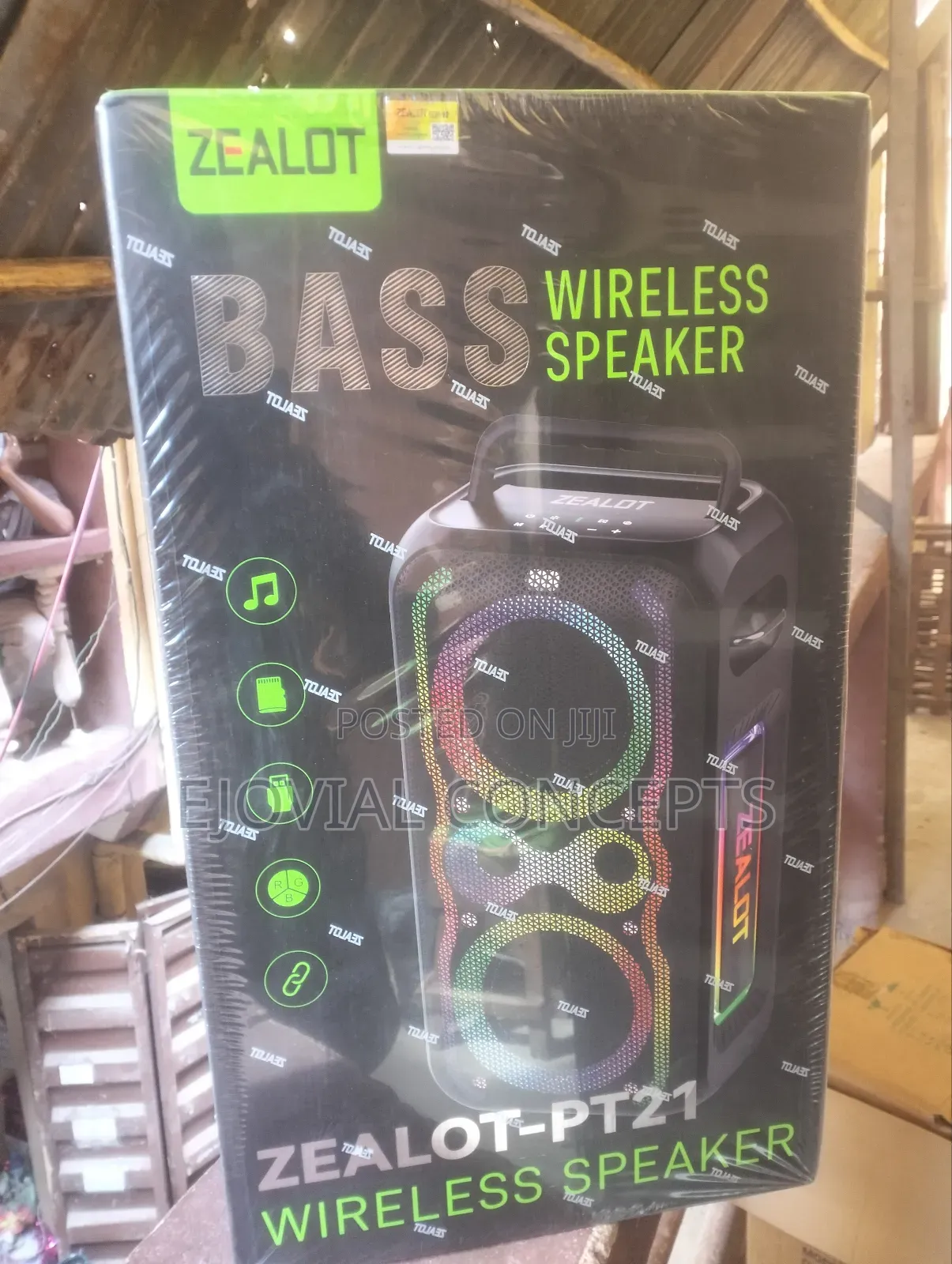 Zealot Pt21 Powerblast 200w Party Bluetooth Speaker