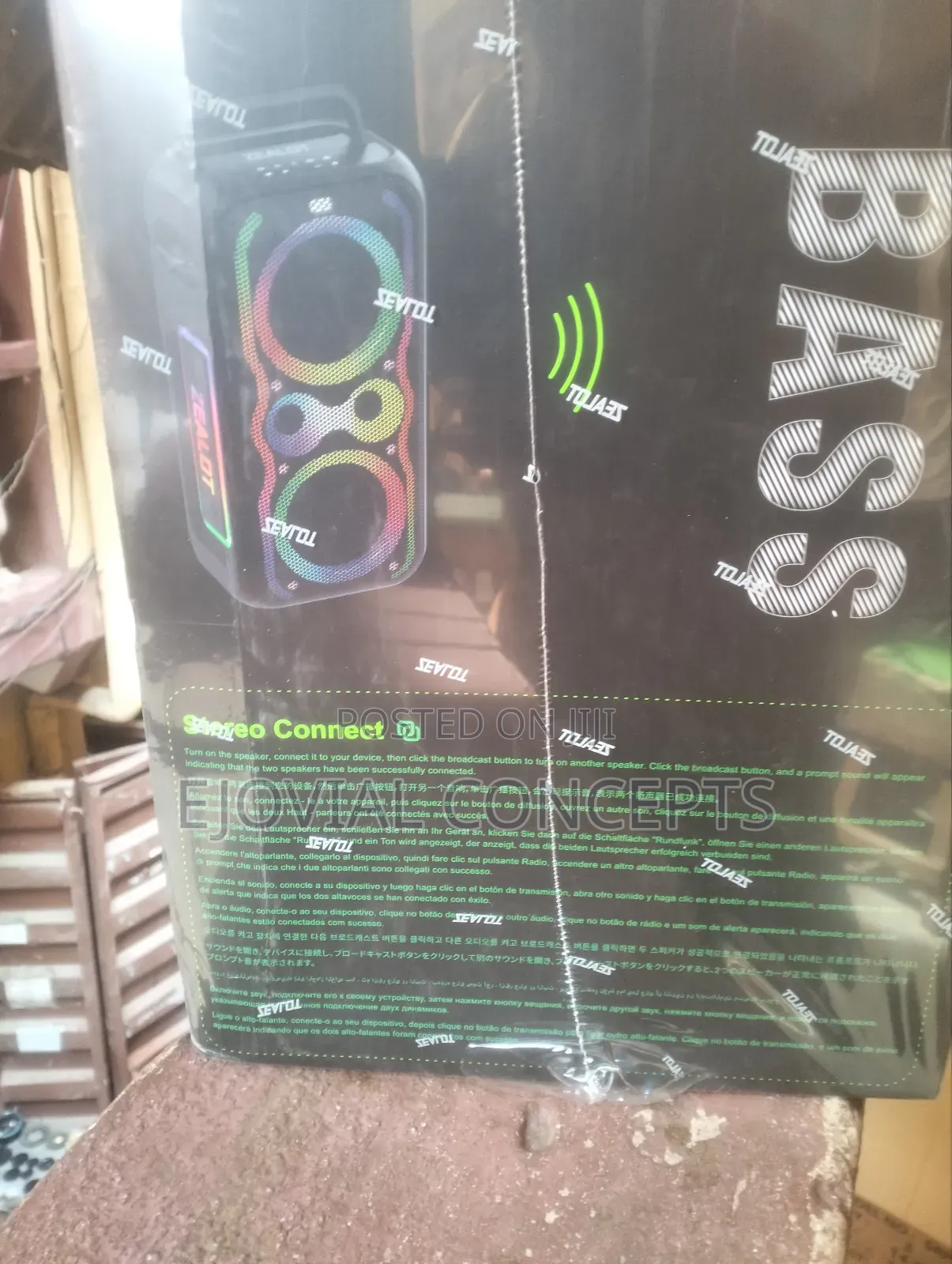 Zealot Pt21 Powerblast 200w Party Bluetooth Speaker