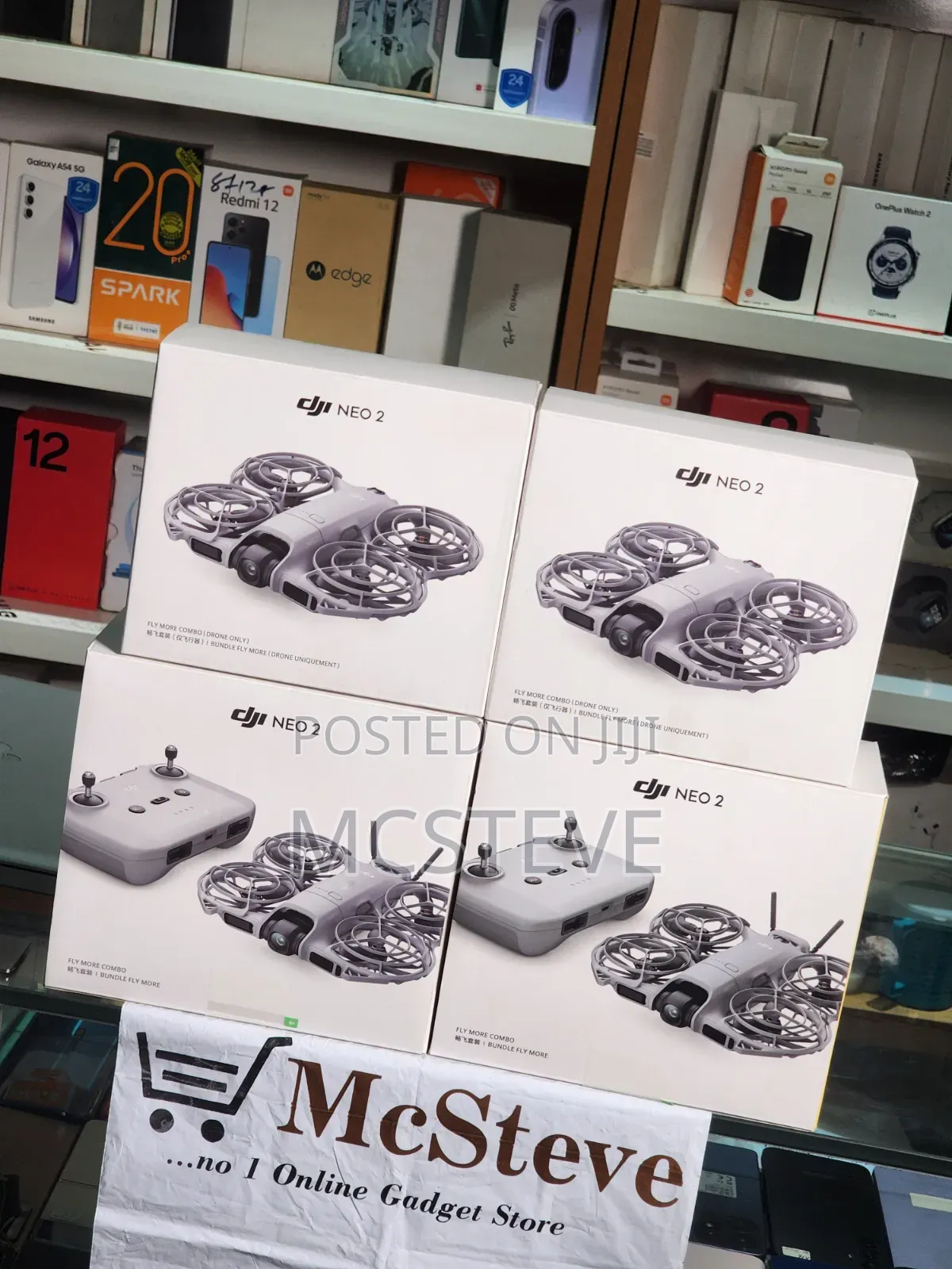 Dji Neo 2 Flymore Combo Drone With Rc-N3 Controller