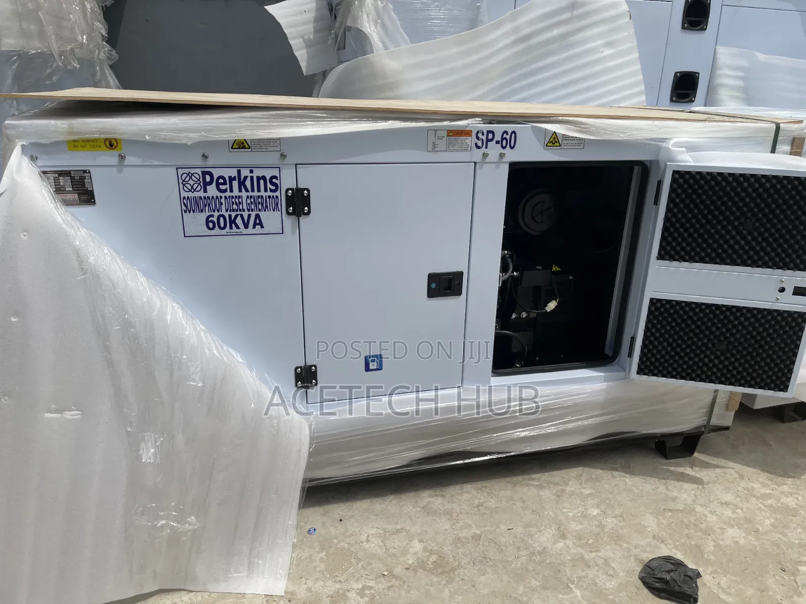 Super Silent Perkins 60kva Soundproof Generator