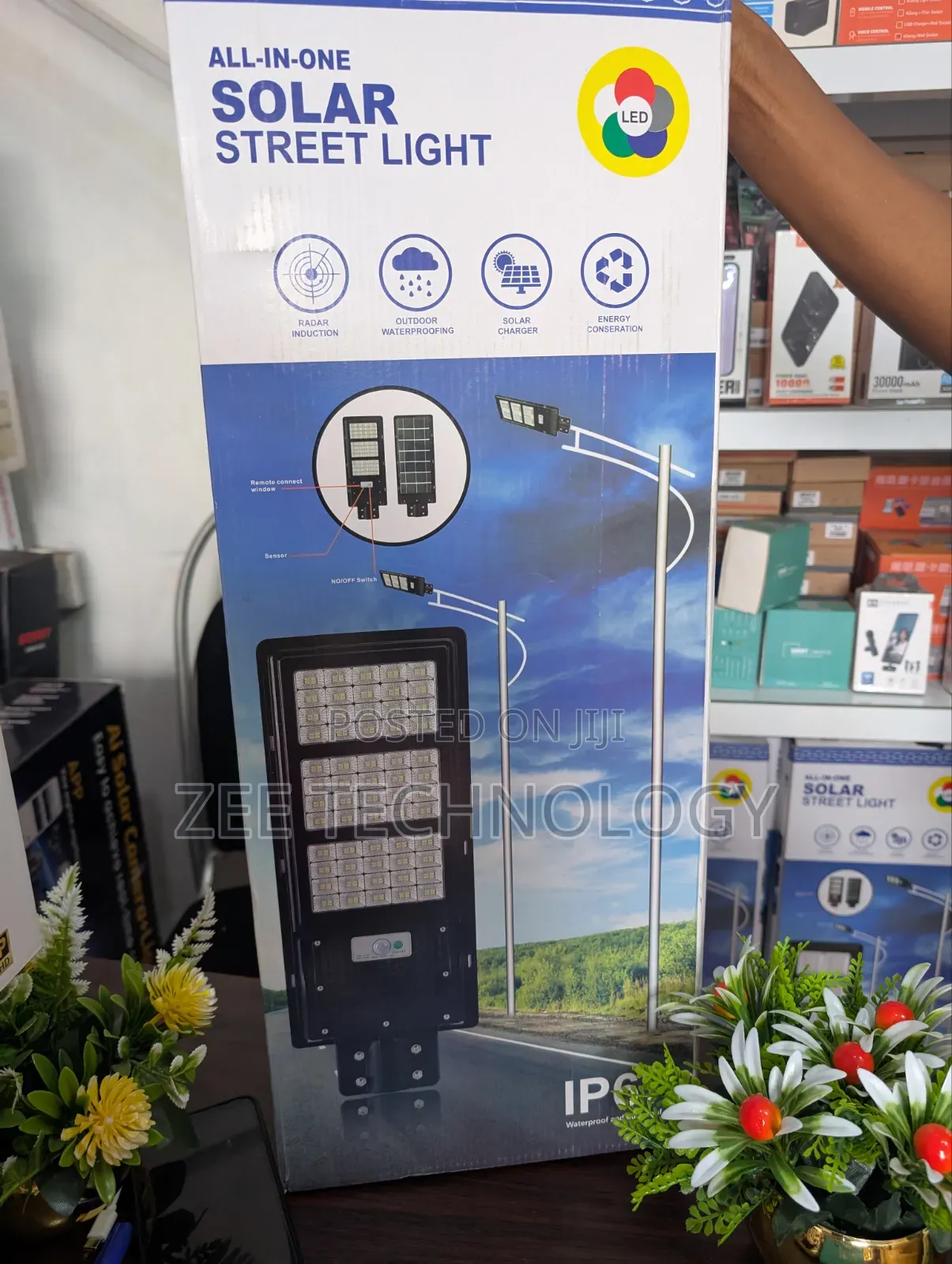 Street Led Light With Solar Nc