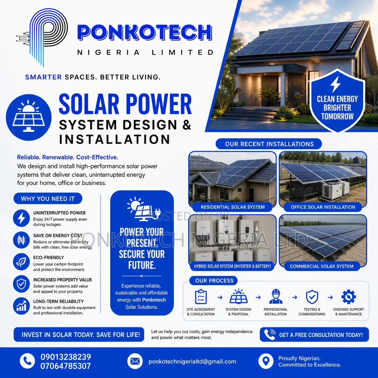 Solar Power Installation Services in Nigeria – Reliable Affordable