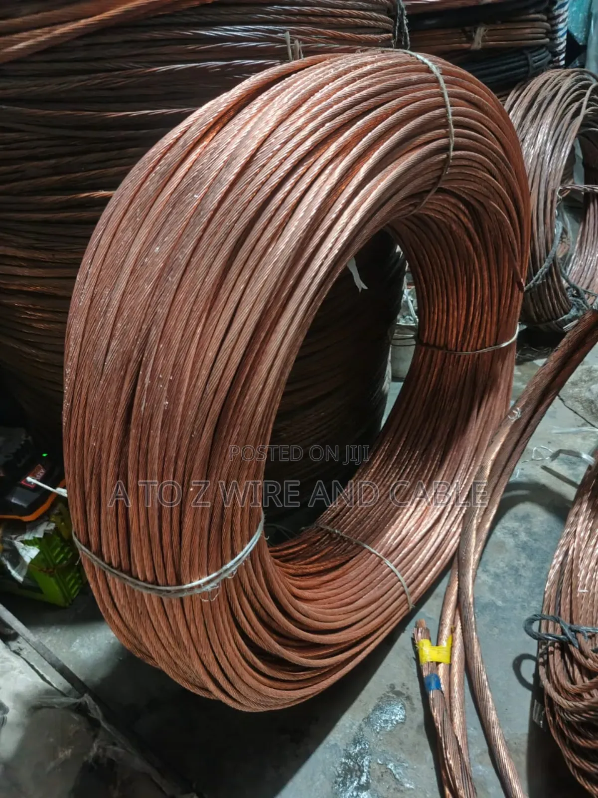 50mm Bare Copper Cable 1 Core – Pure Copper Conductor