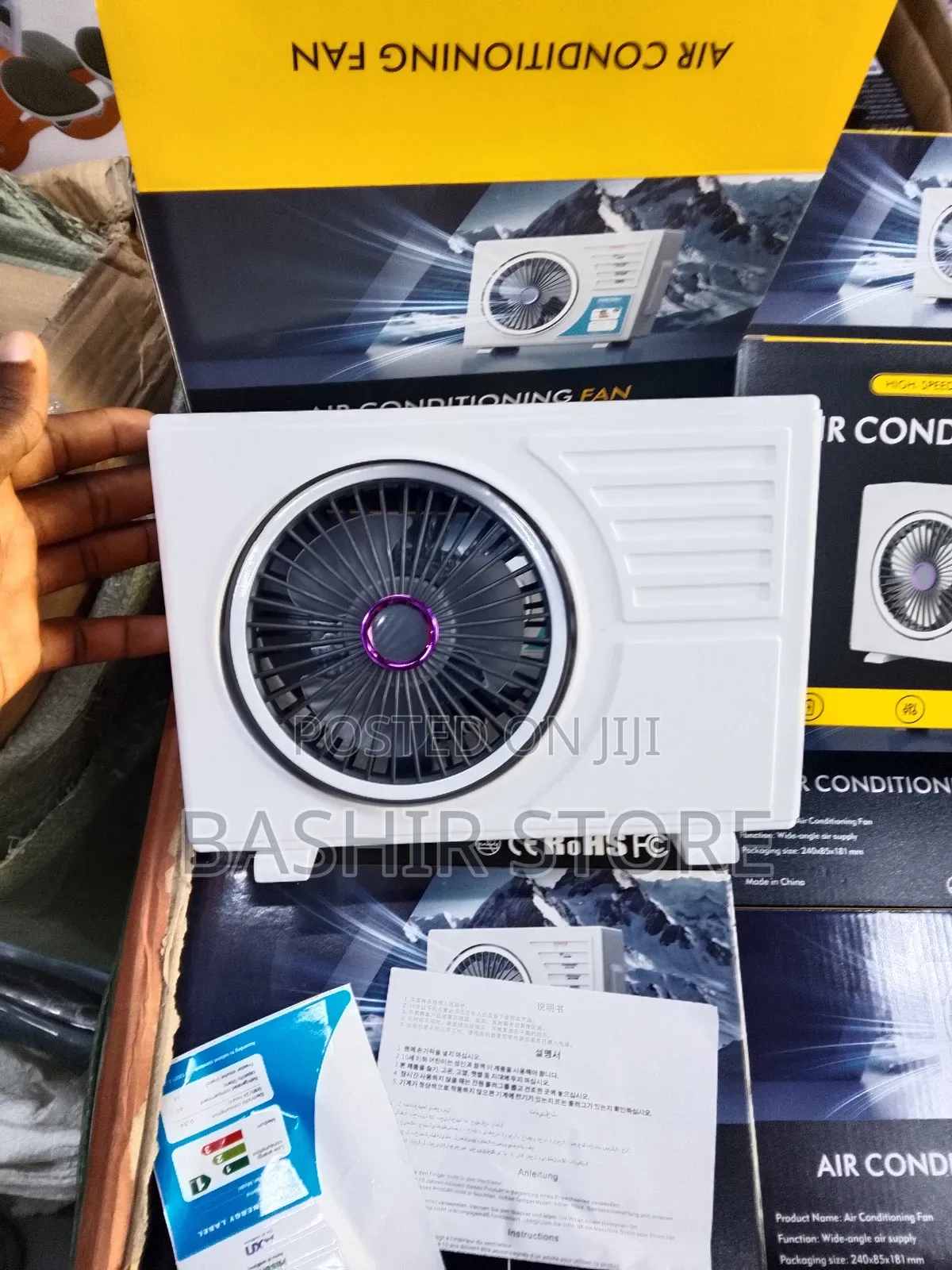 Portable Mini Air Conditioning Fan