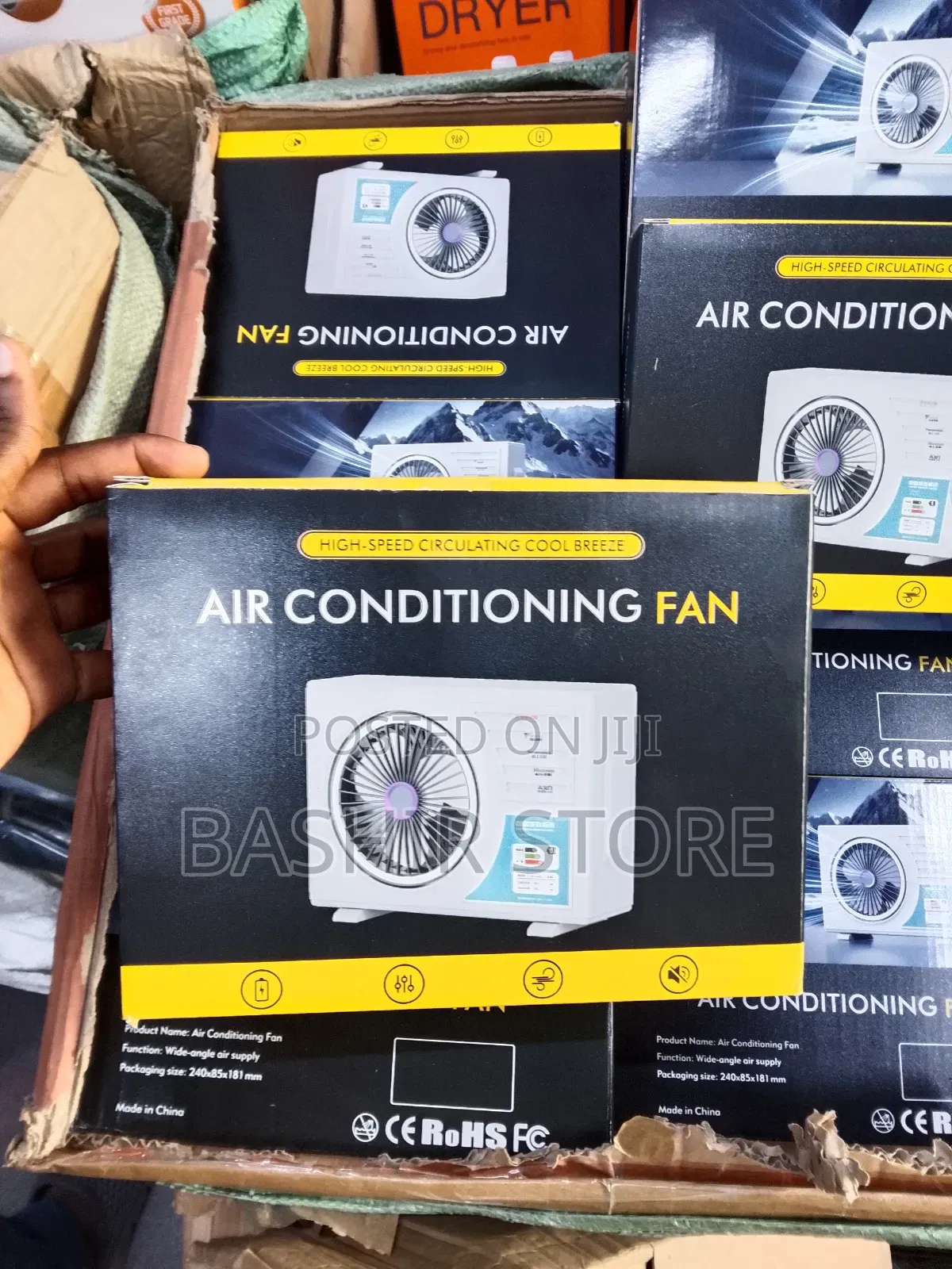 Portable Mini Air Conditioning Fan