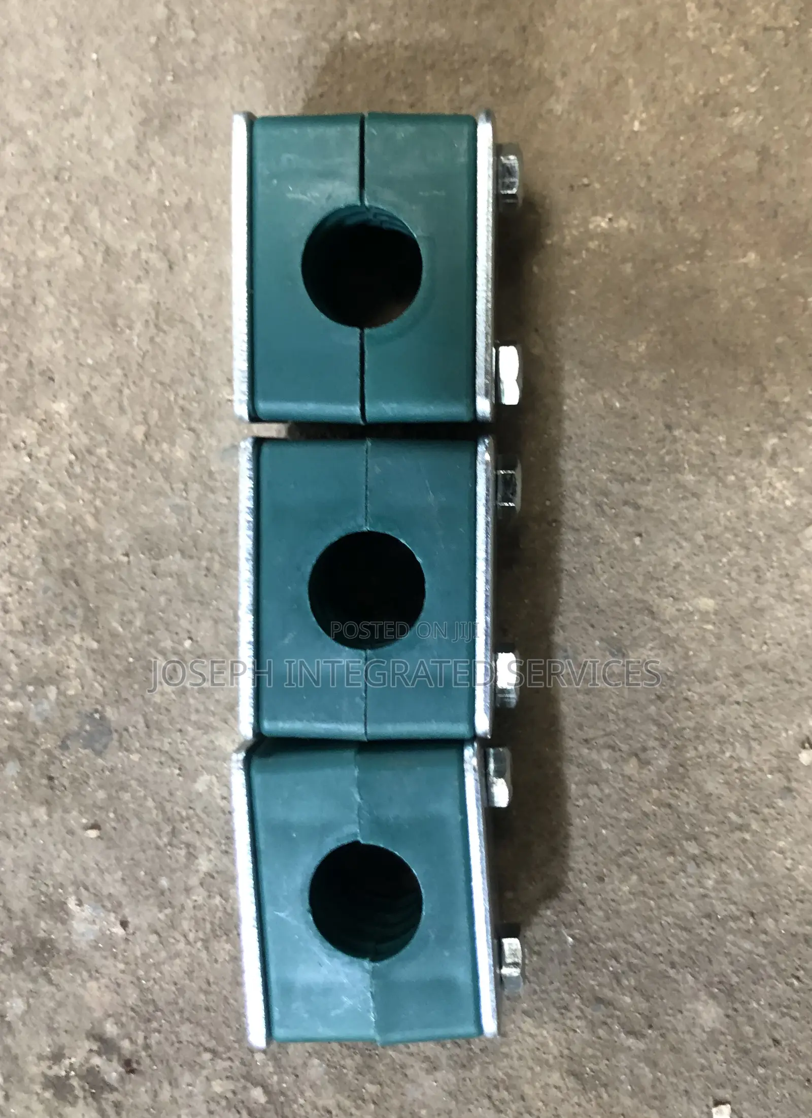 Green Hydraulic Pipe Clamps (All Sizes Available)