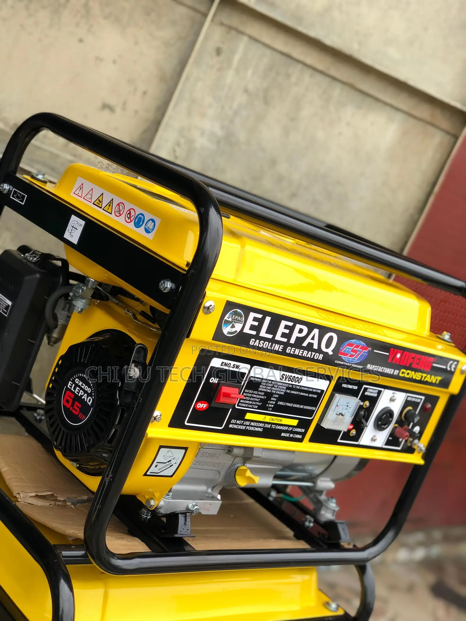 Elepaq Sv6800 Gasoline Generator