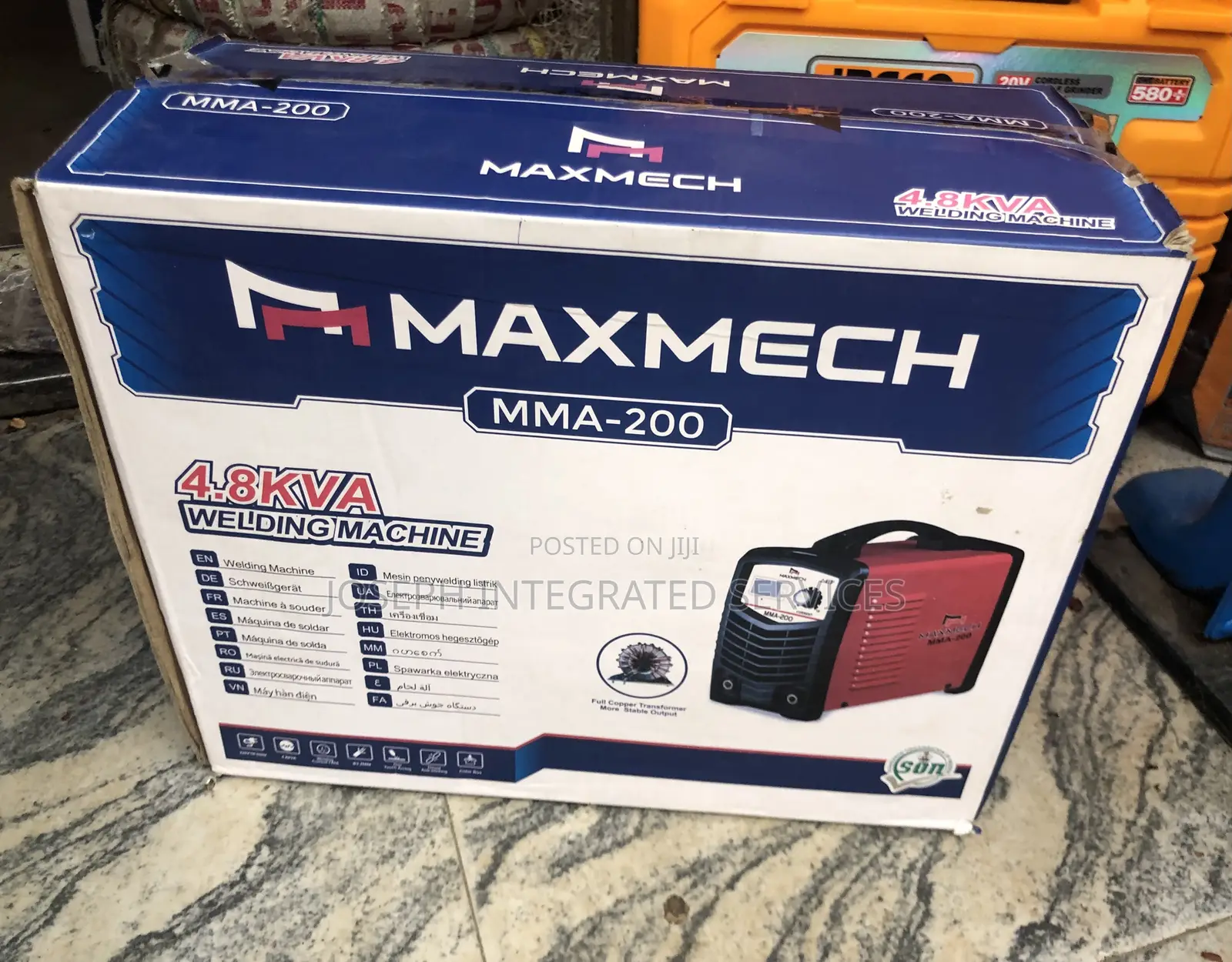 Maxmech Mma-200 4.8kva Manual Metal Arc Inverter Welding Machine