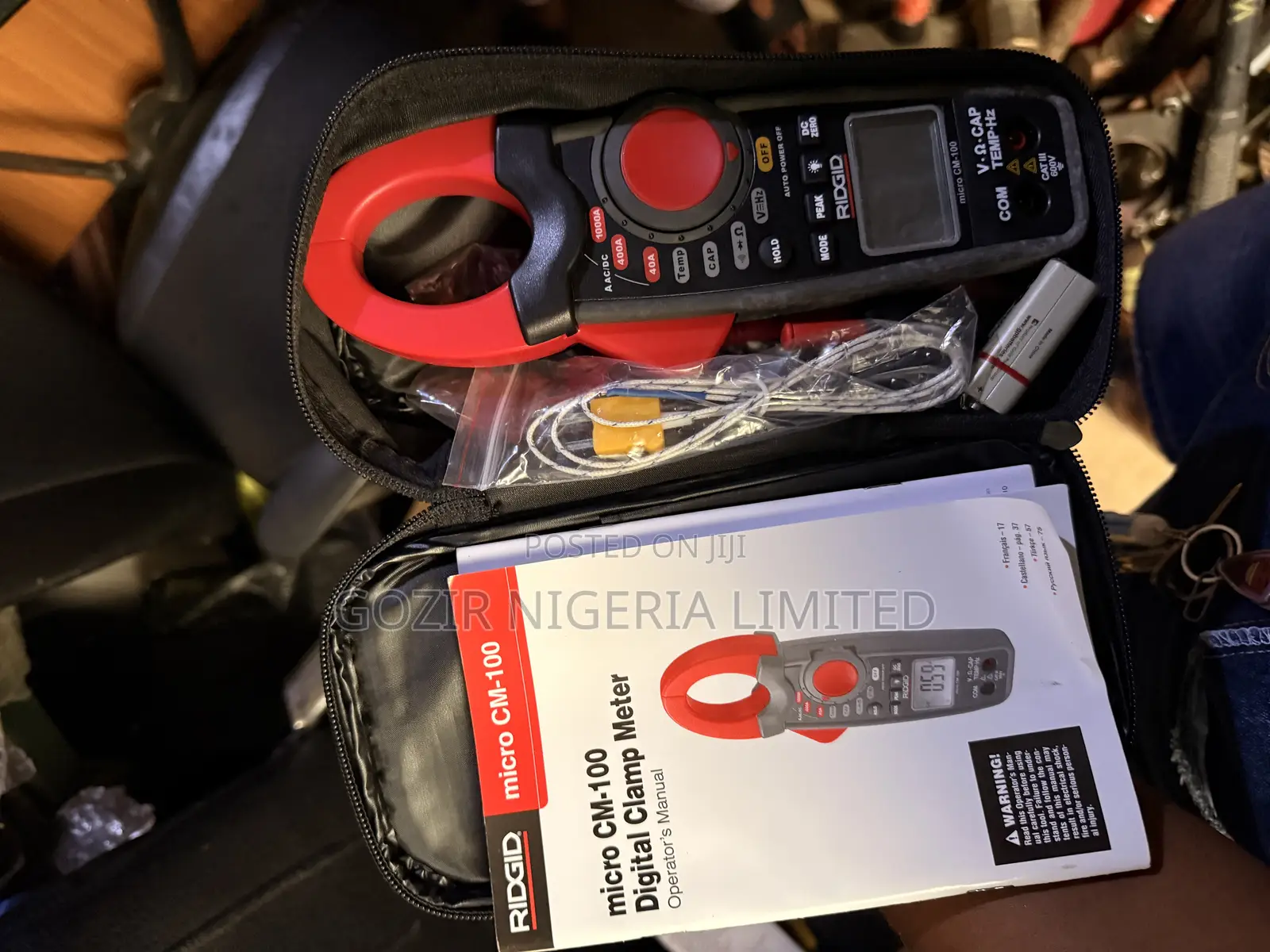 Ridgid Micro Cm-100 Digital Clamp Meter