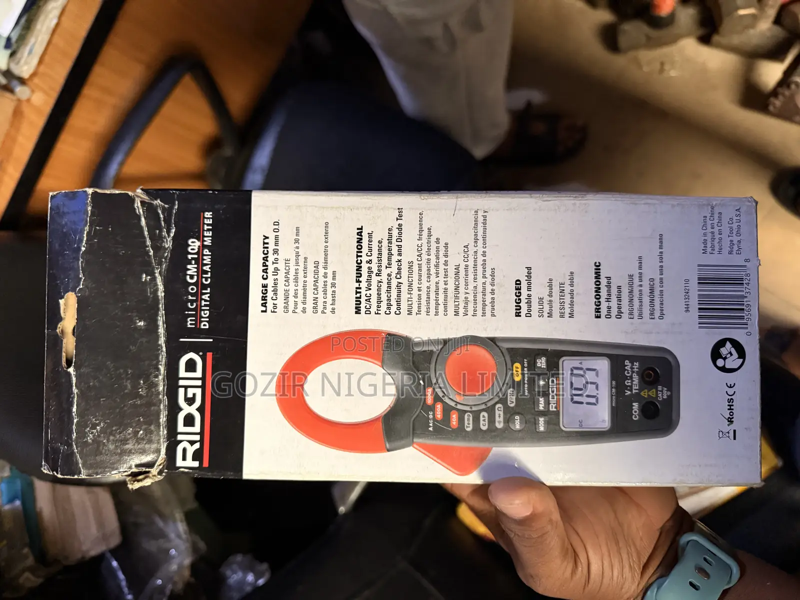 Ridgid Micro Cm-100 Digital Clamp Meter