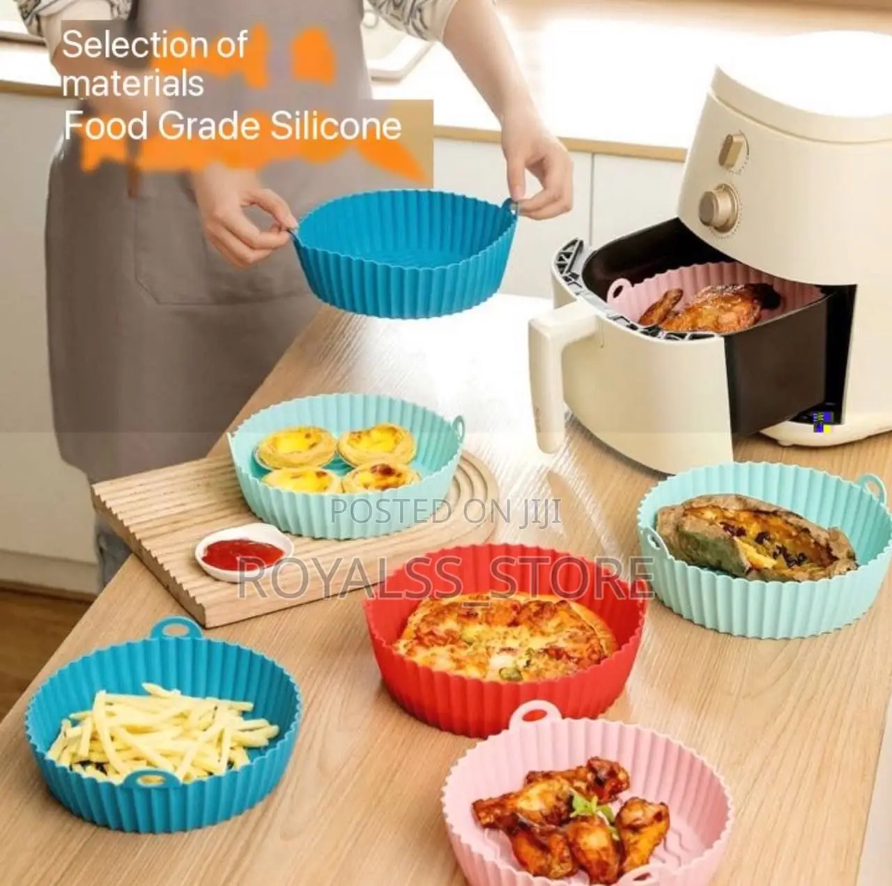 Reusable Silicone Air Fryer Liner