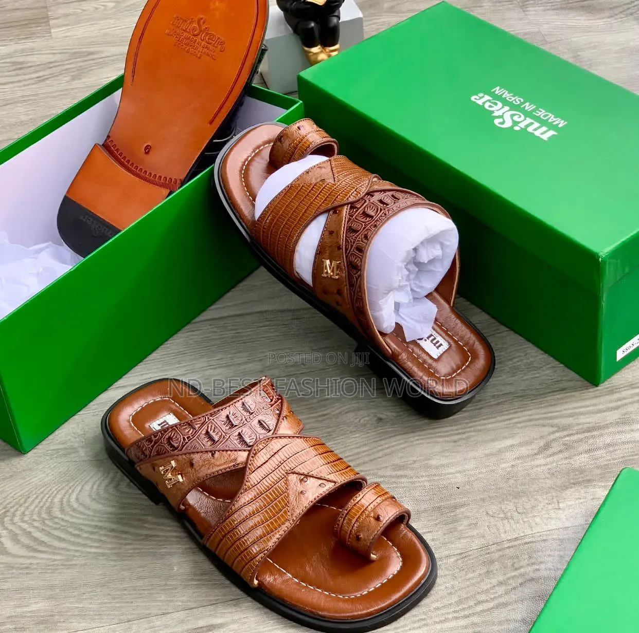 Mister Leather Slippers