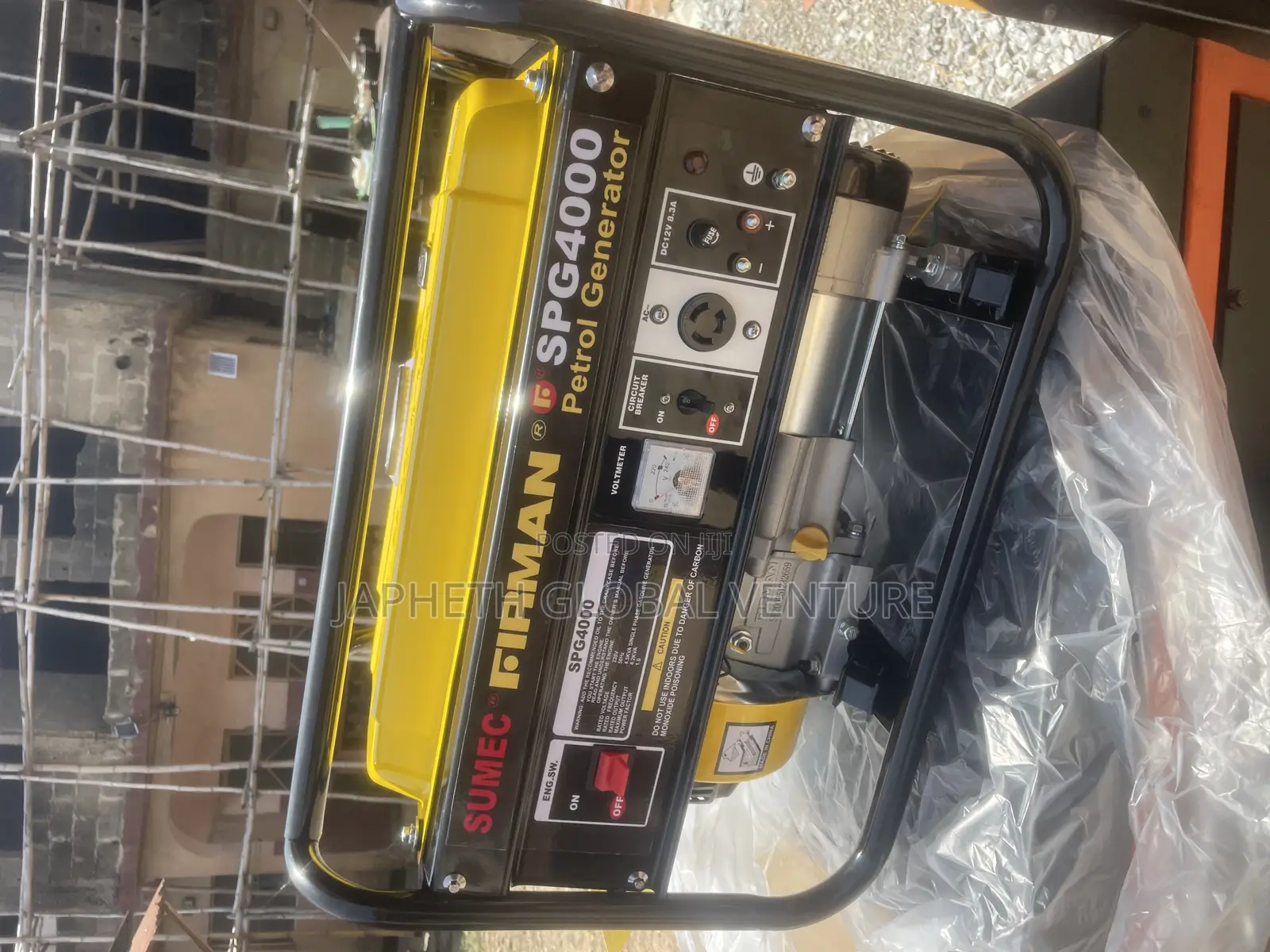 Firman Spg4000 Portable Petrol Generator With Copper Coil
