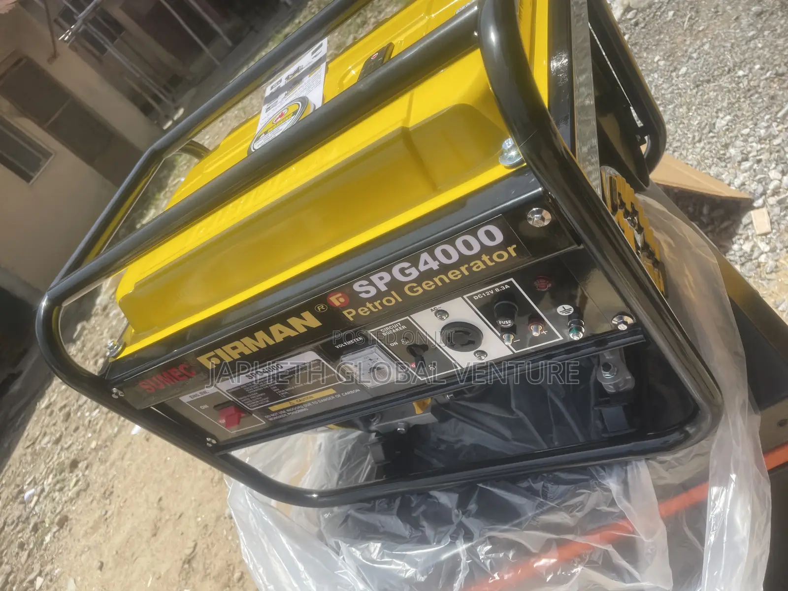 Firman Spg4000 Portable Petrol Generator With Copper Coil