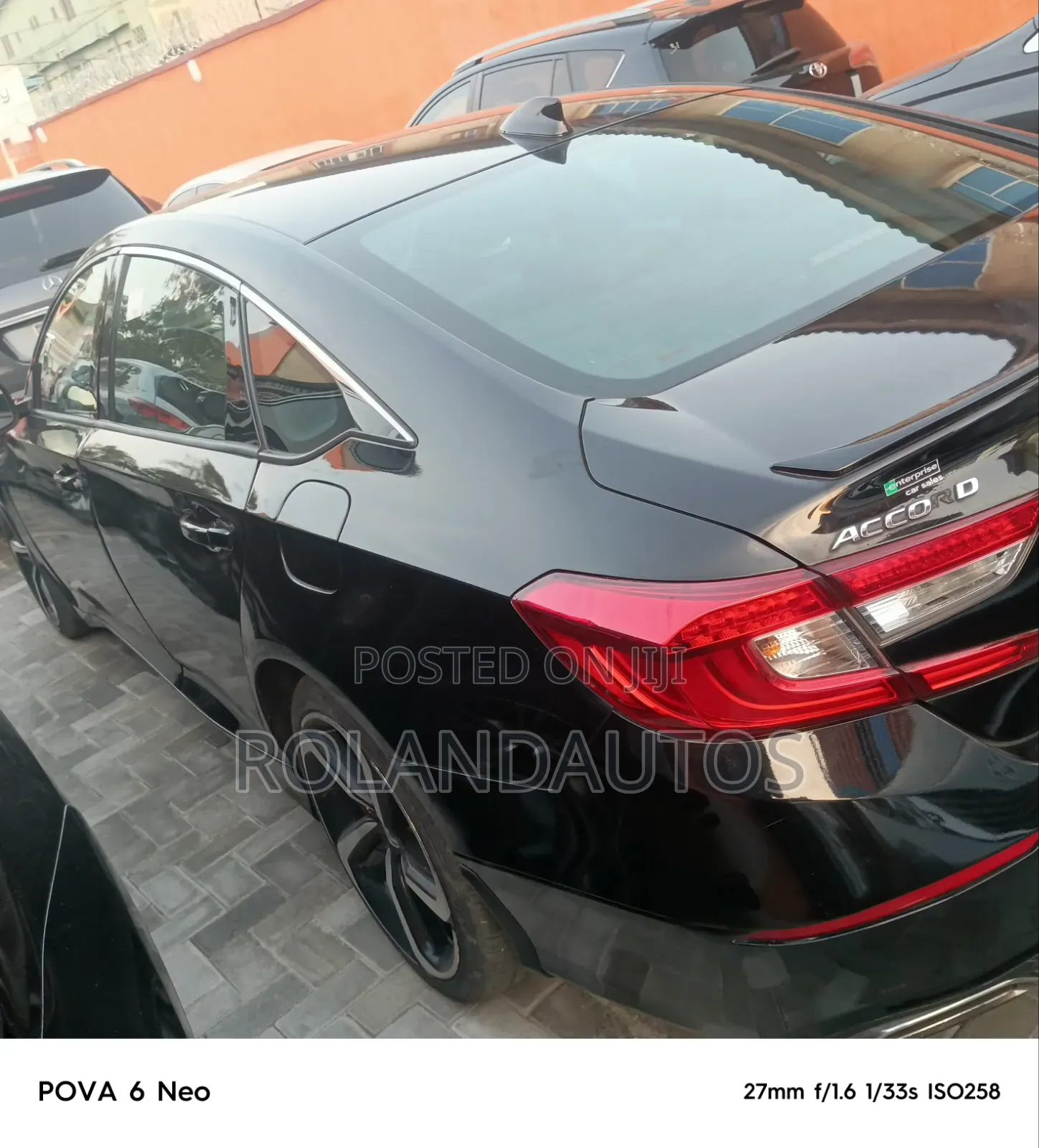 Honda Accord 2019 Black