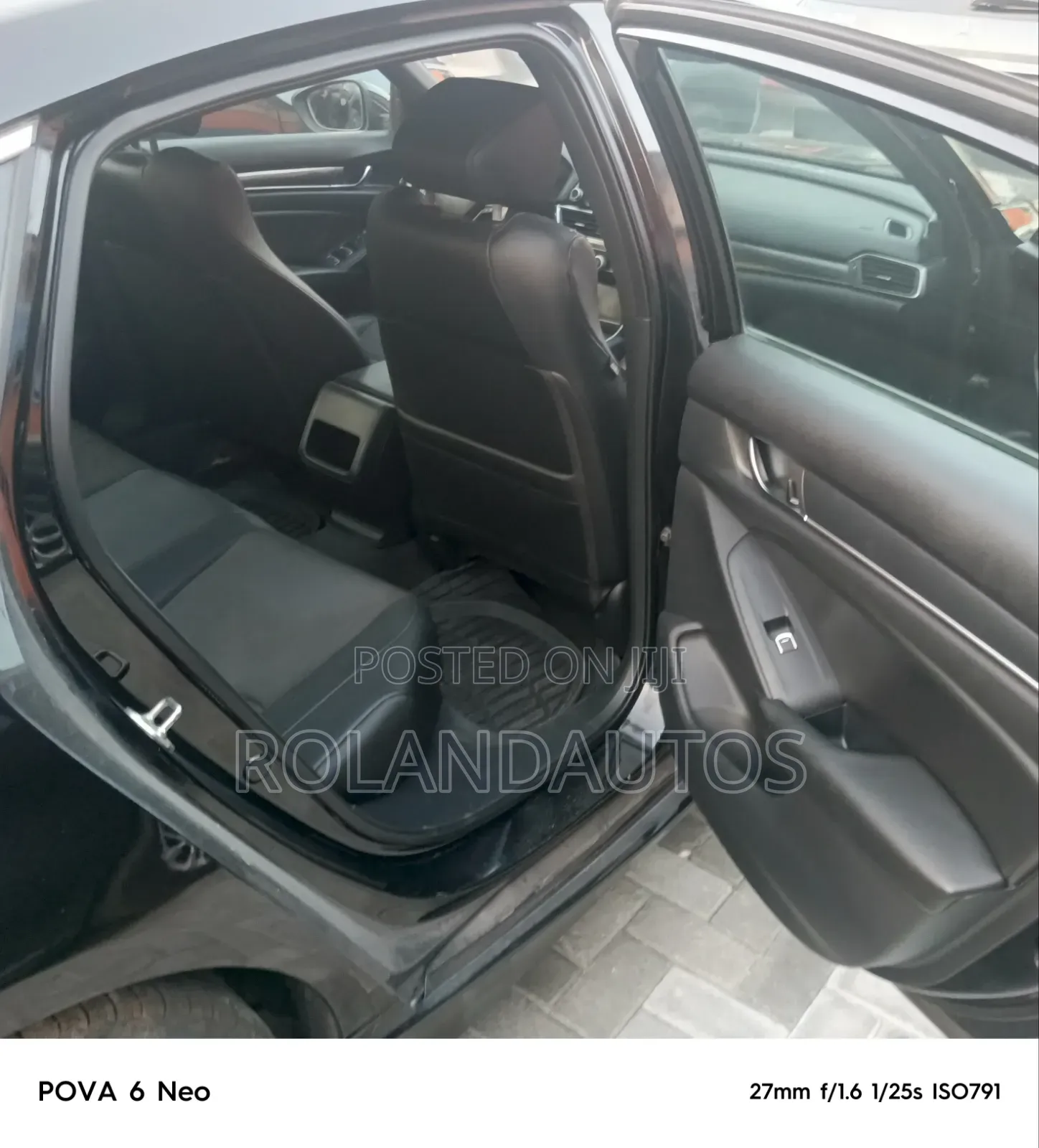 Honda Accord 2019 Black