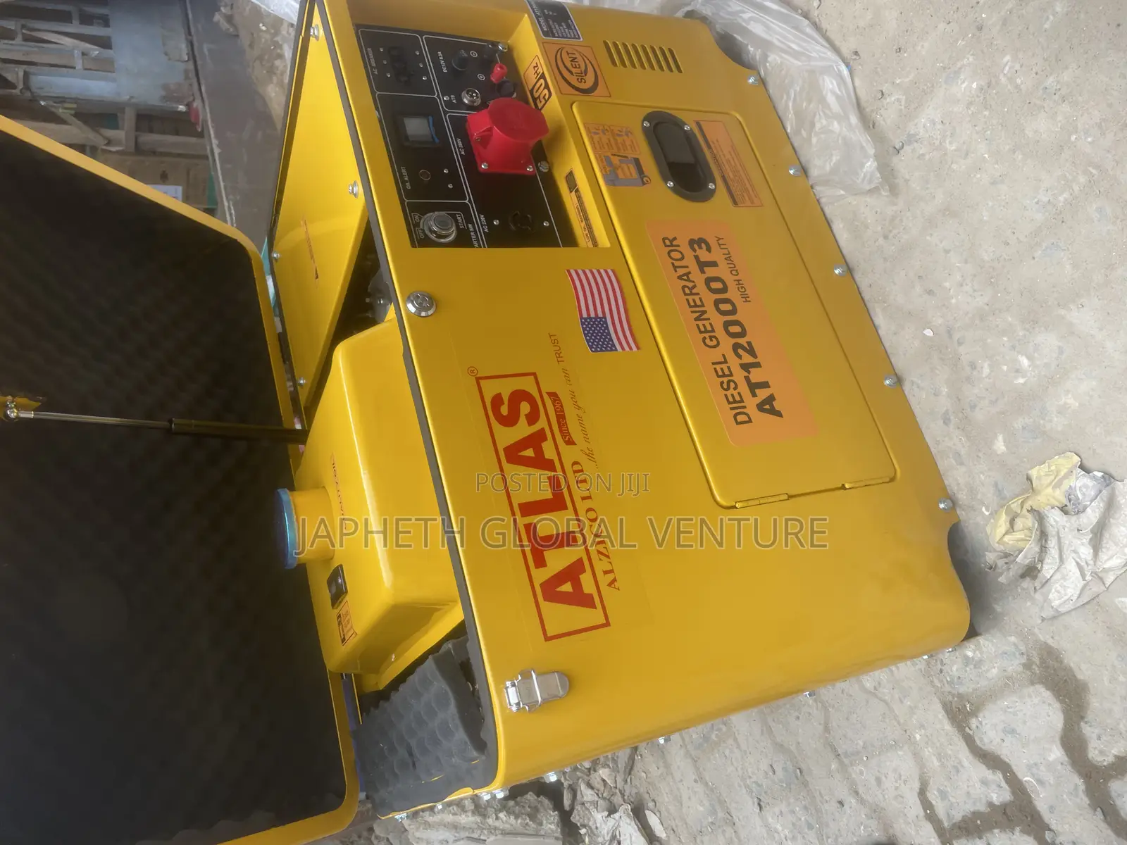 Atlas Diesel Generator 10kva – Low Noise Fuel Efficient