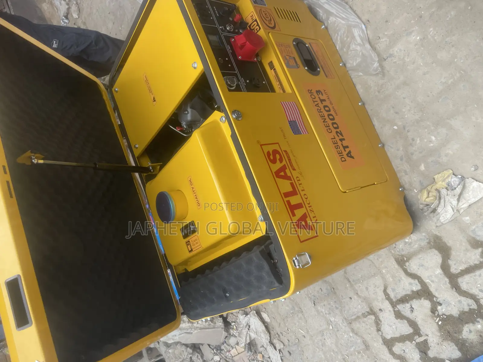Atlas Soundproof 10kva Generator With Stable Power Output