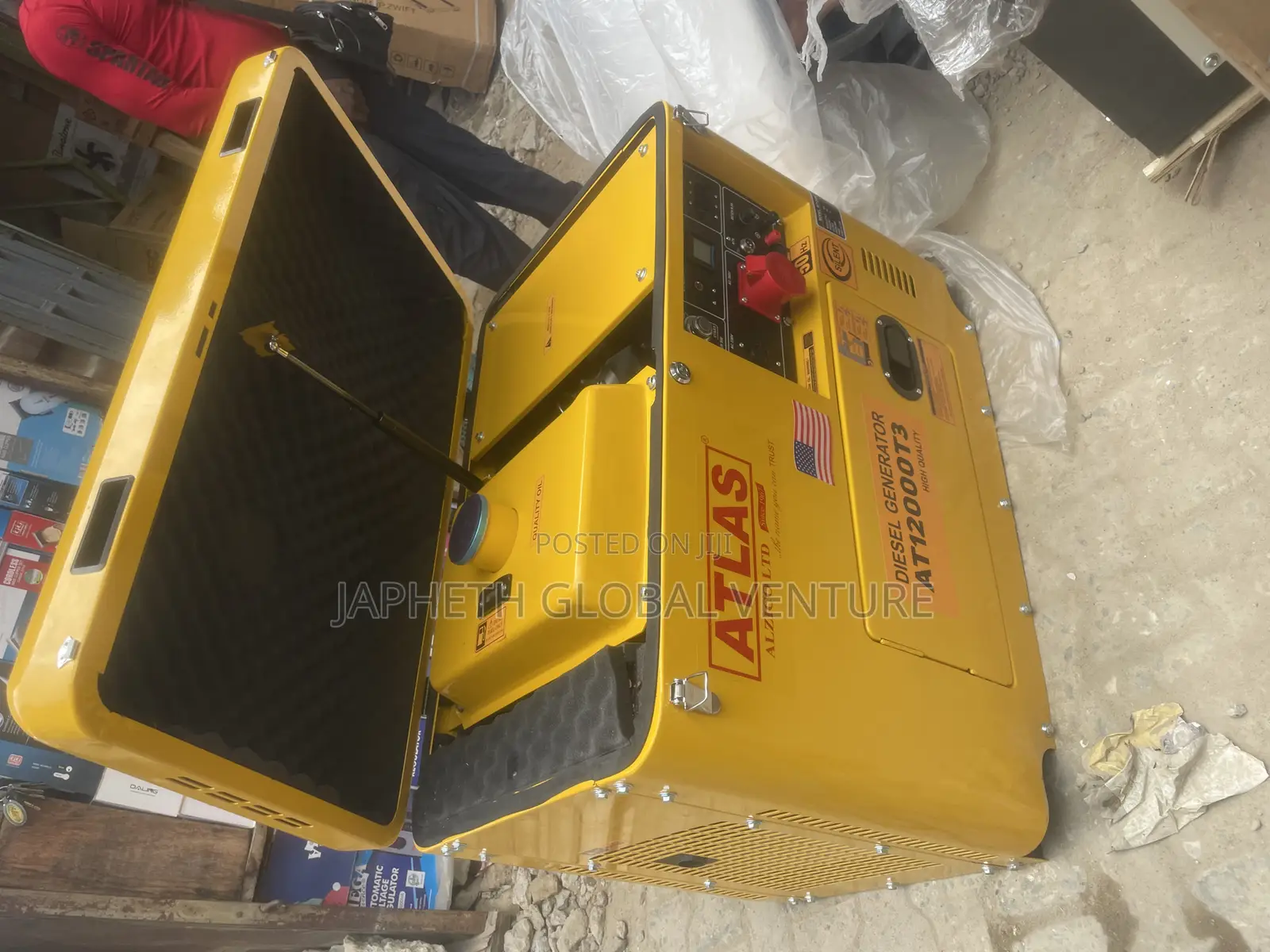 8. Atlas Att12000t3 Super Silent Generator 10kva