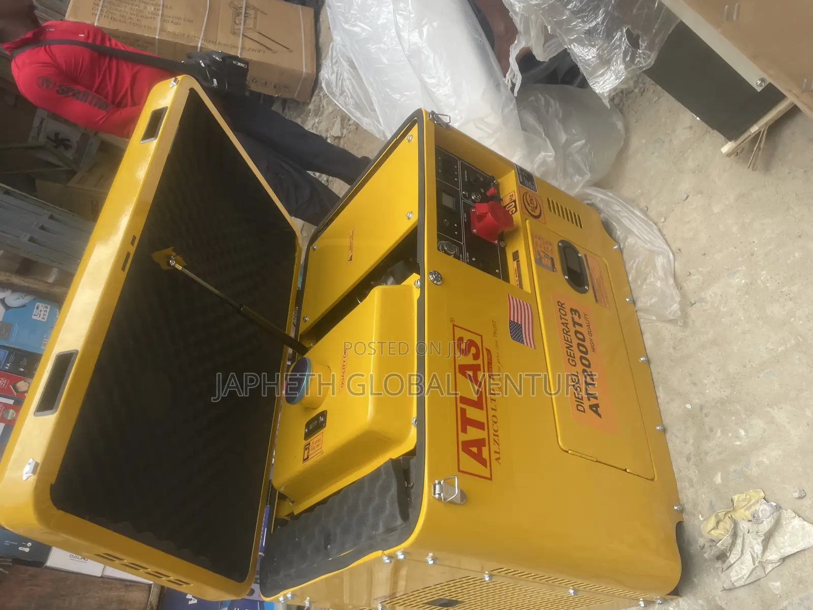 8. Atlas Att12000t3 Super Silent Generator 10kva