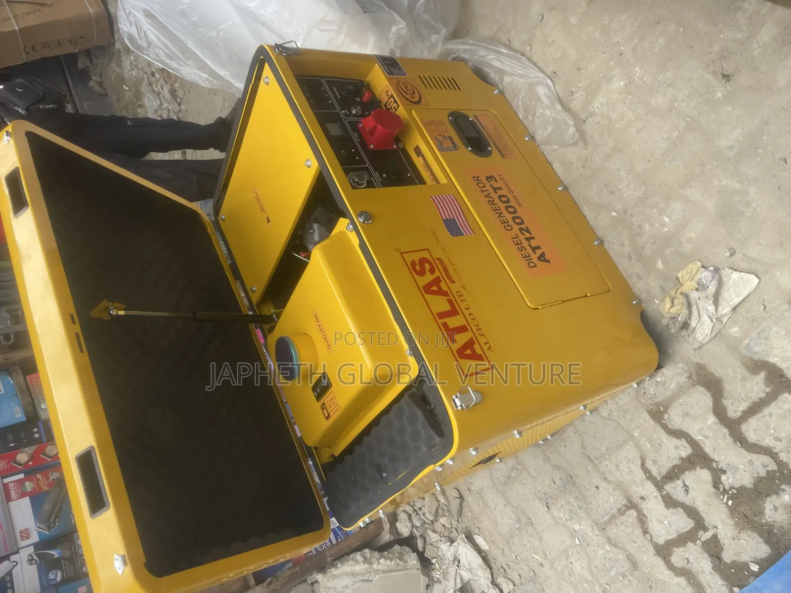 Atlas High Performance Soundproof Generator 10kva