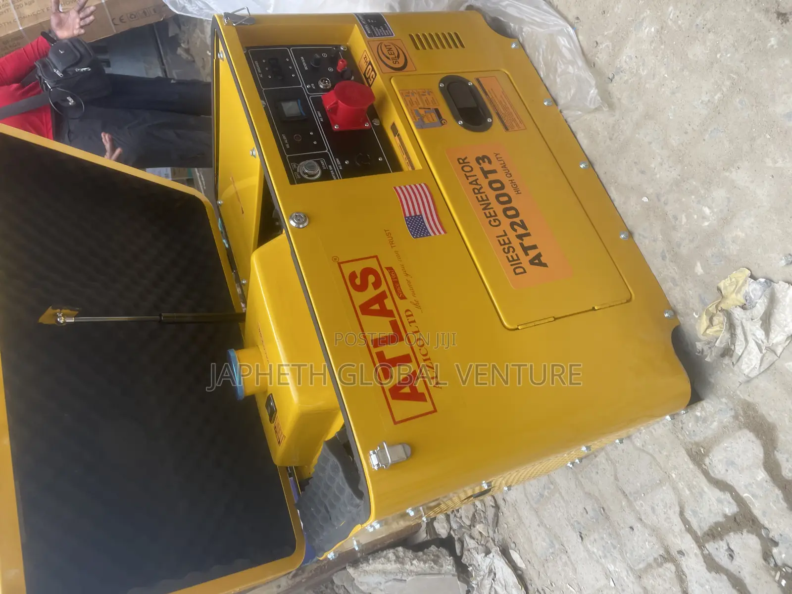 Atlas High Performance Soundproof Generator 10kva