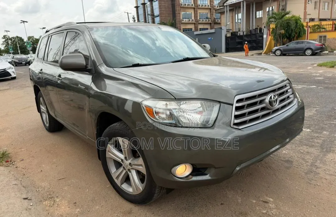 Toyota Highlander Limited 2008 Gray