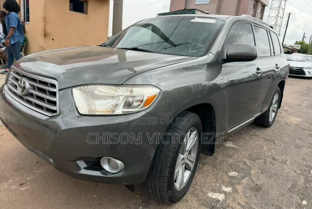 Toyota Highlander Limited 2008 Gray
