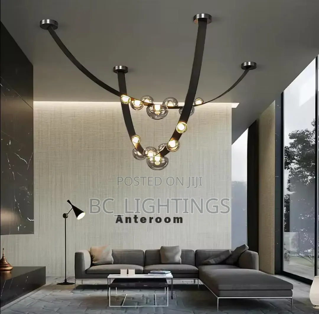Leather Belt Pendant Light for Living Room 3m by 3m Leather Belt