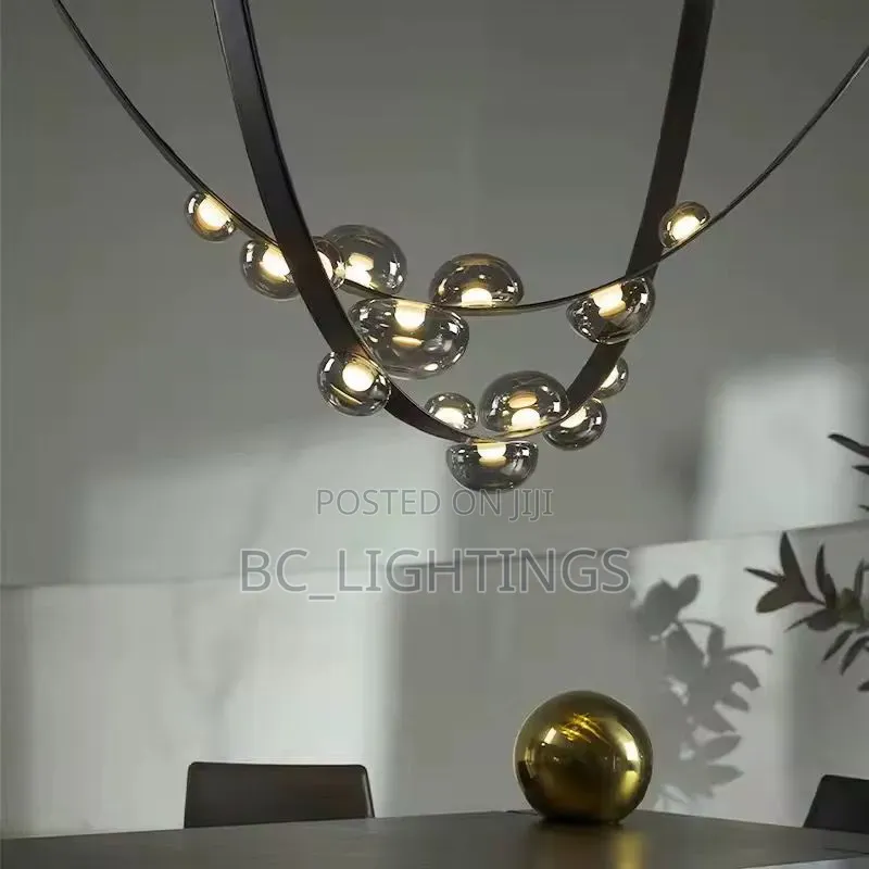 Leather Belt Pendant Light for Living Room 3m by 3m Leather Belt