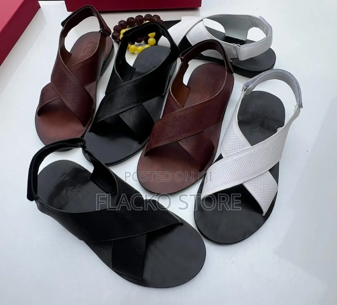 Original Salvatore Ferragamo Leather Sandals