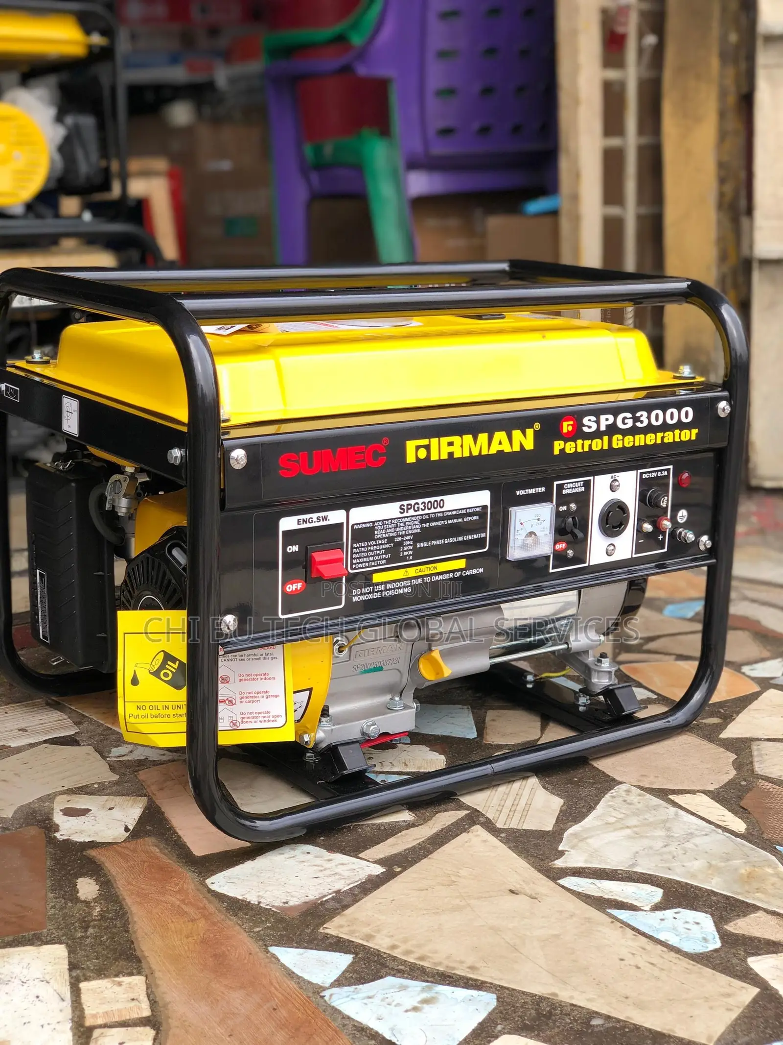Sumec Fireman Gen 3kva Manual Start