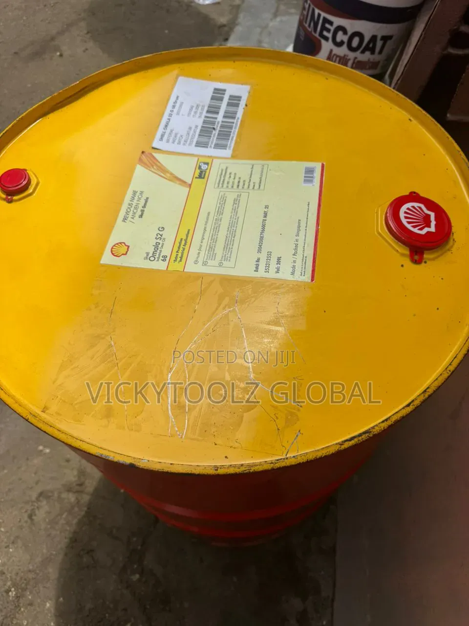 Shell Omala S2 G 68 Hydraulic Gear Oil 208l