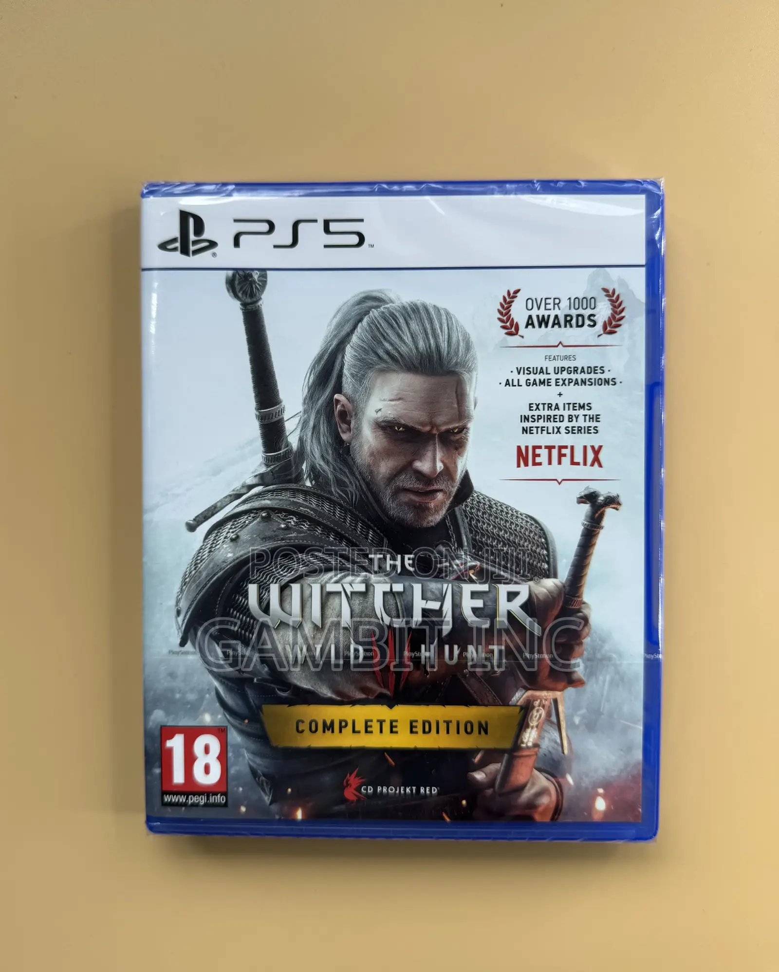 Playstation 5 the Witcher 3 Wild Hunt