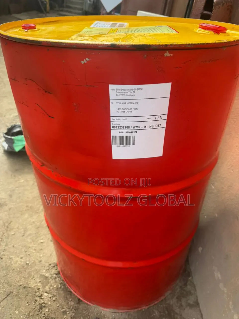 Shell Omala S2 Gx 68 // Drum