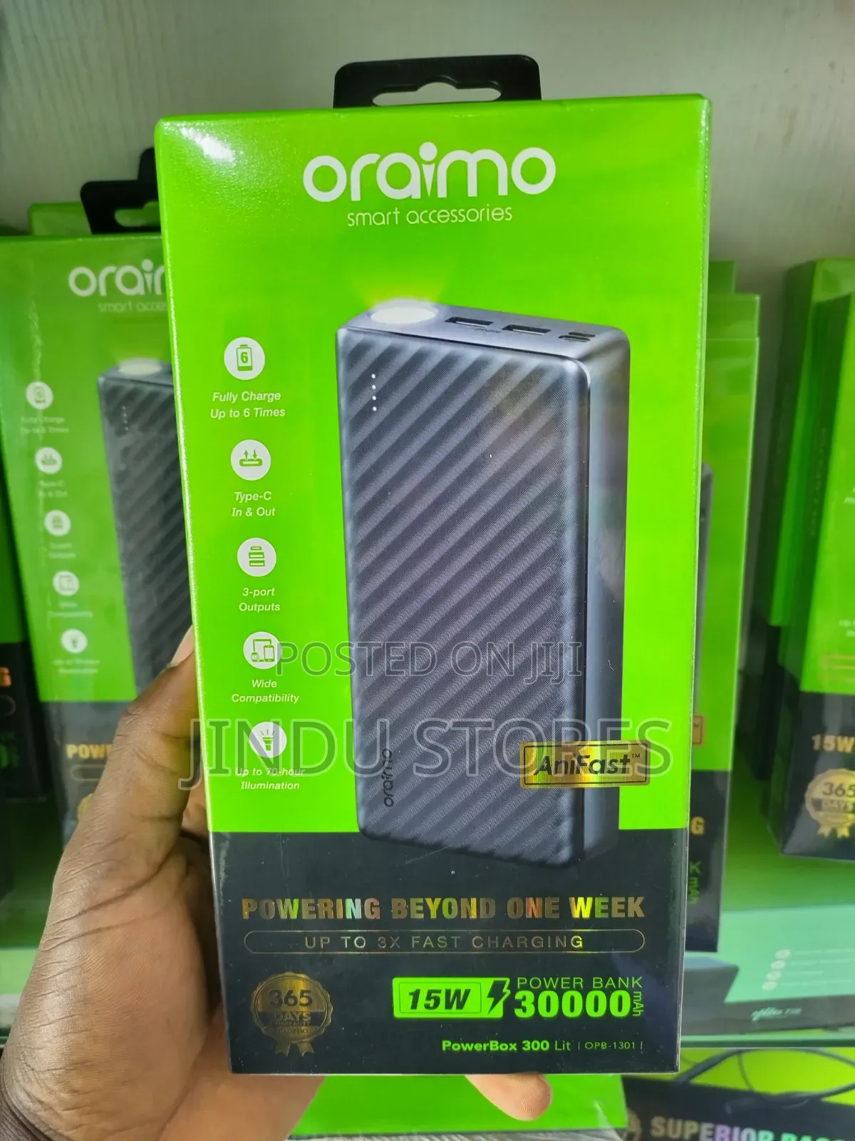 Original Oraimo Power Box 300 Lit