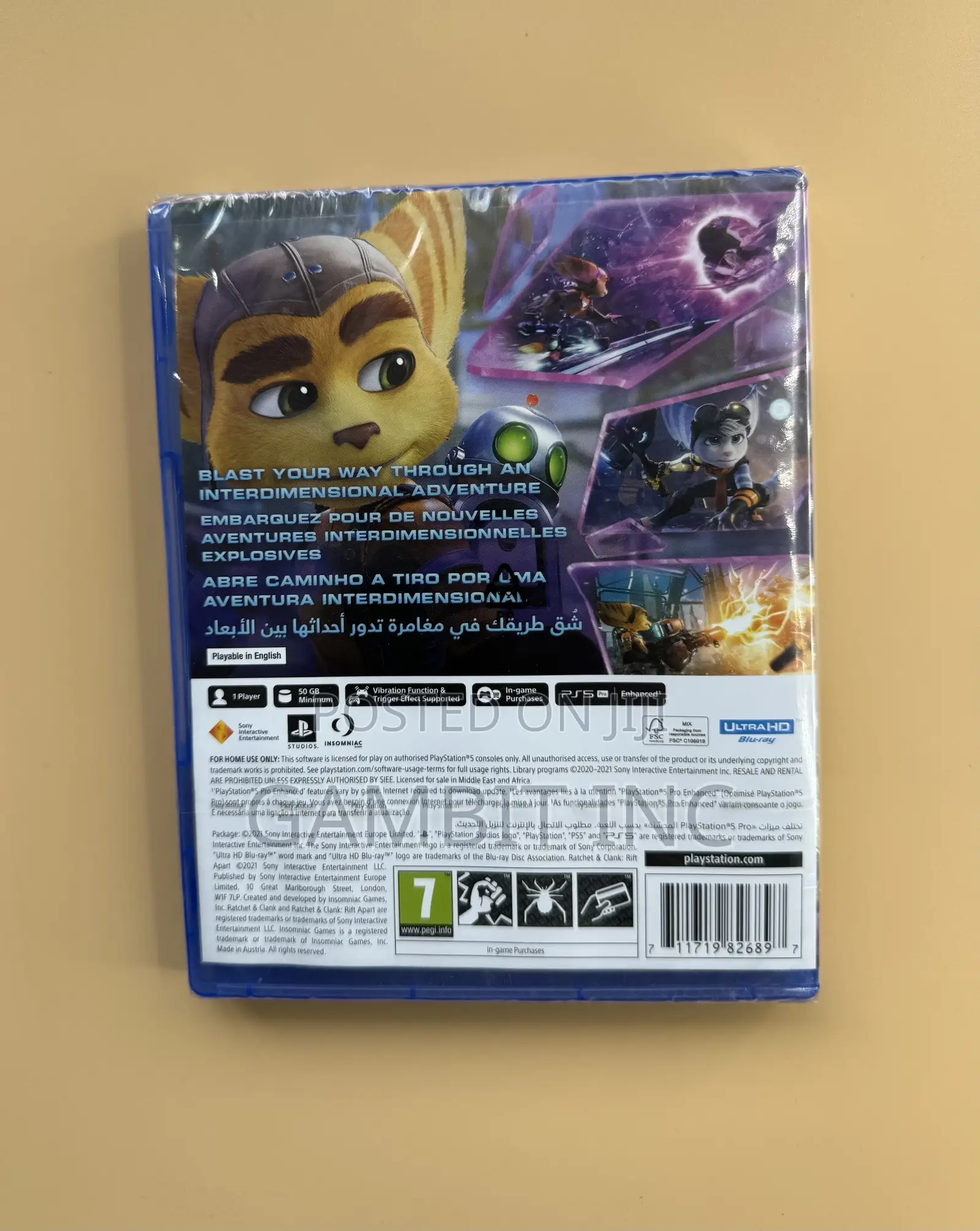 Playstation 5 Ratchet and Clank Rift Apart