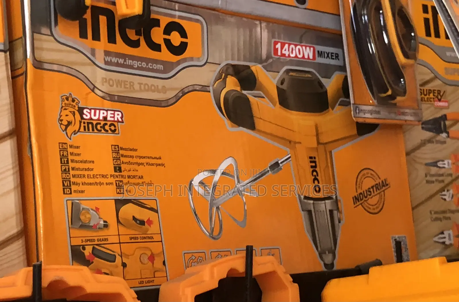 Ingco 1400w Industrial Electric Mixer