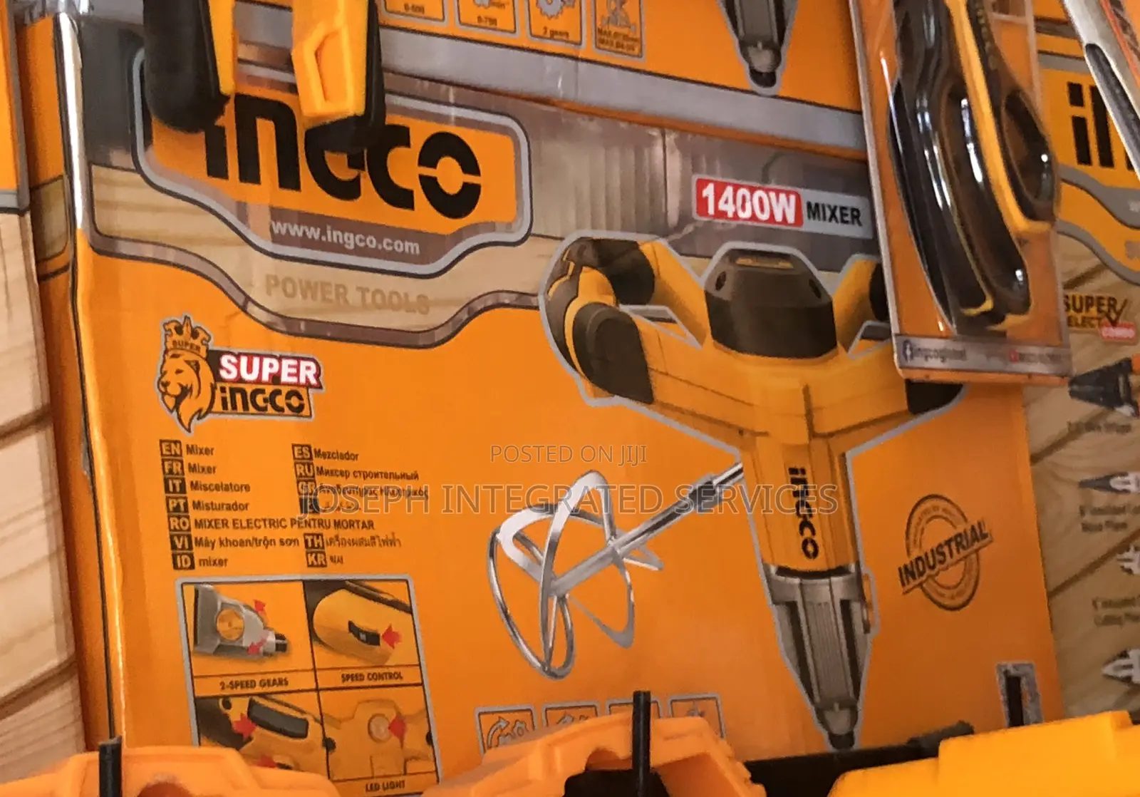 Ingco 1400w Industrial Electric Mixer