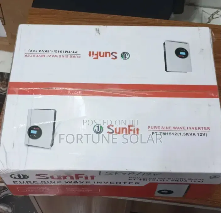 Sunfit Inverter 1.5kva 12v Hybrid Transformer Based Wall Mount