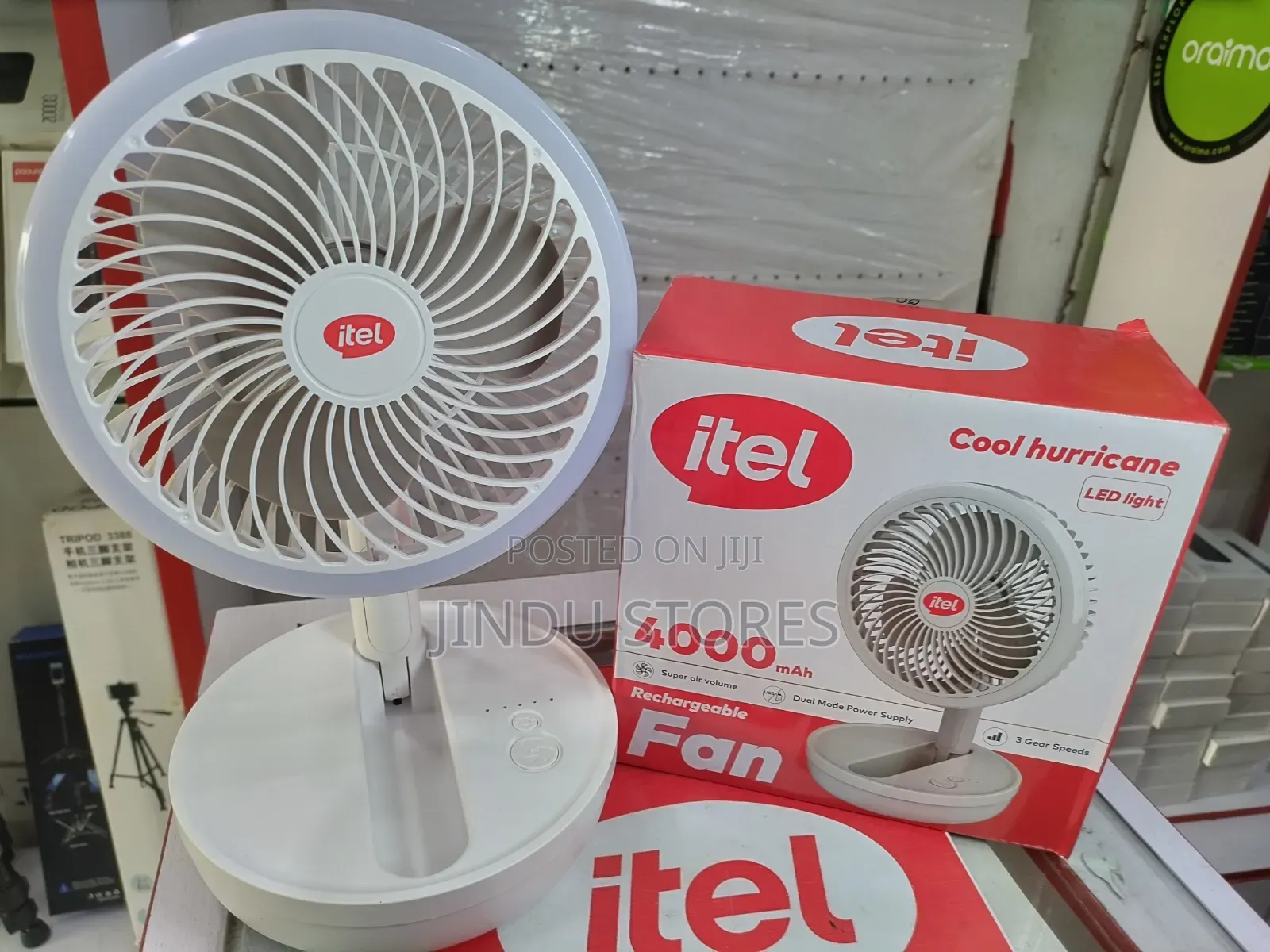Original Itel Cool Hurricane Desktop Fan