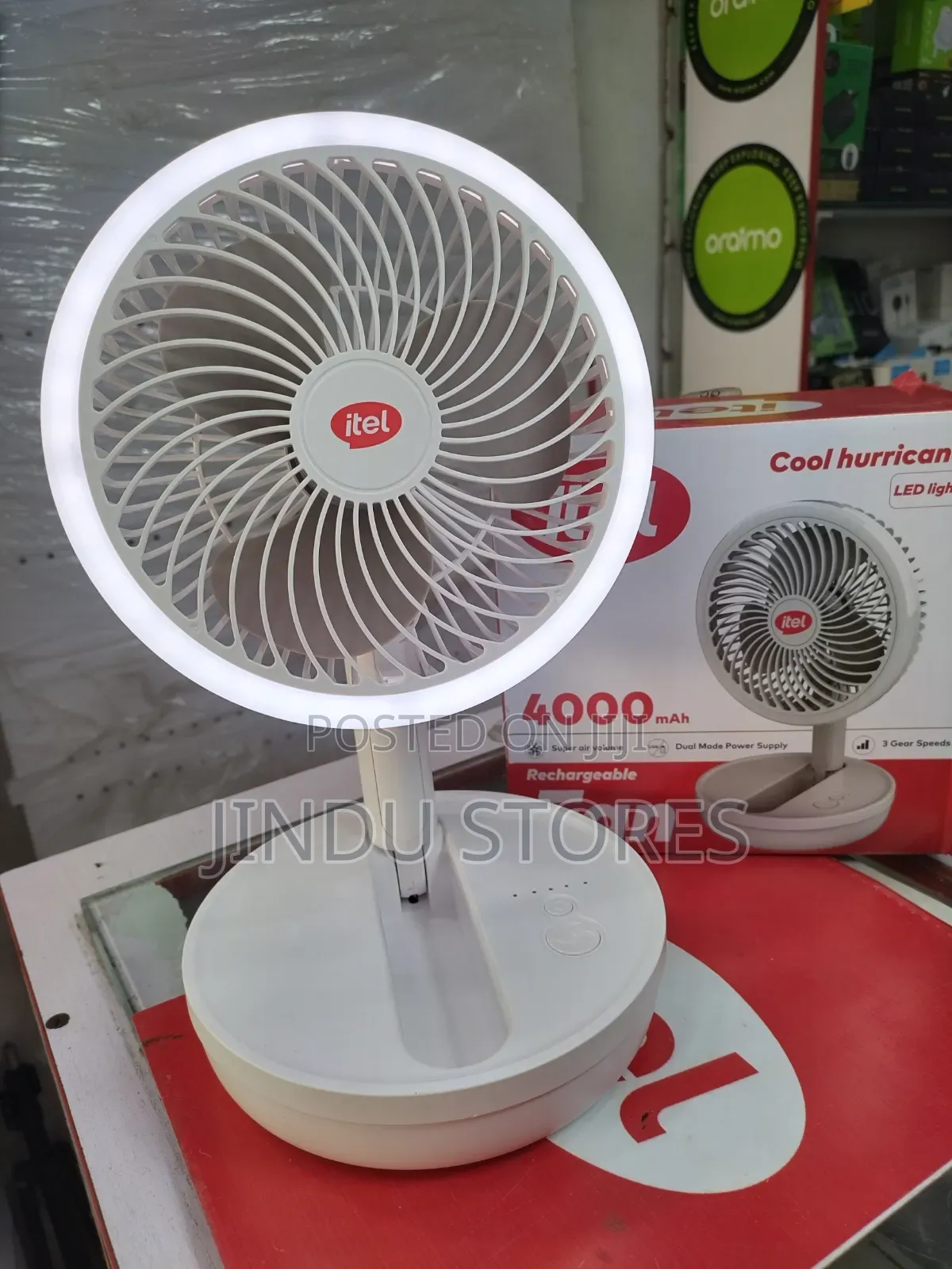 Original Itel Cool Hurricane Desktop Fan